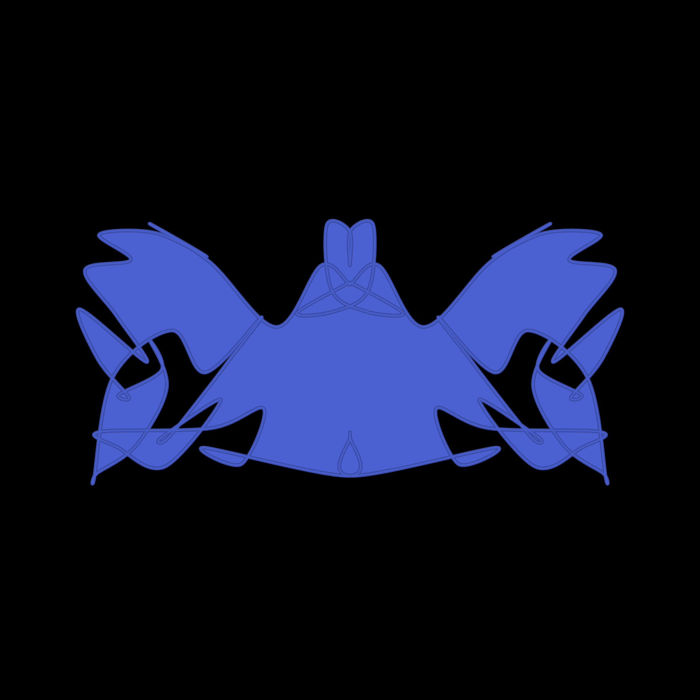 Art Blocks - Art Blocks v2 - Cryptoblots #16 - NFT # 3000016