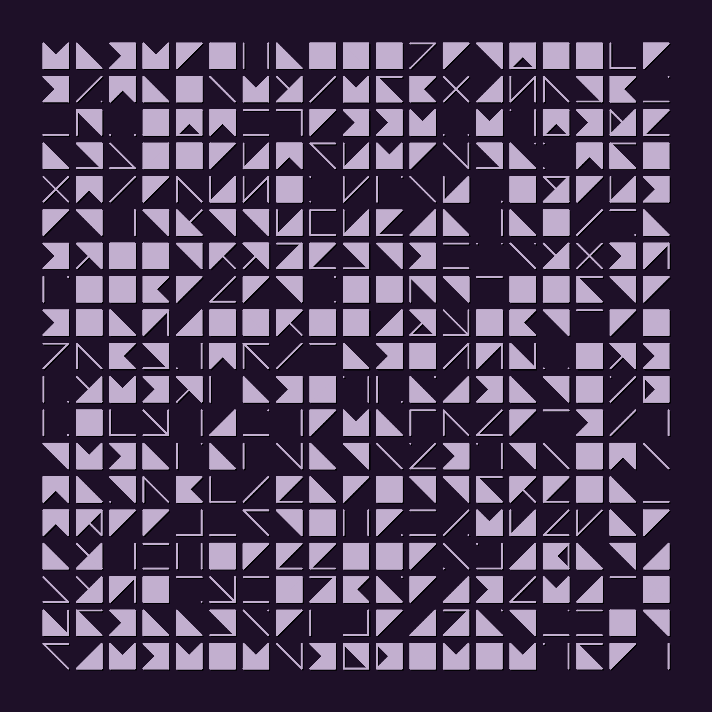 Art Blocks - Art Blocks v2 - Hieroglyphs #184 - NFT # 30000184