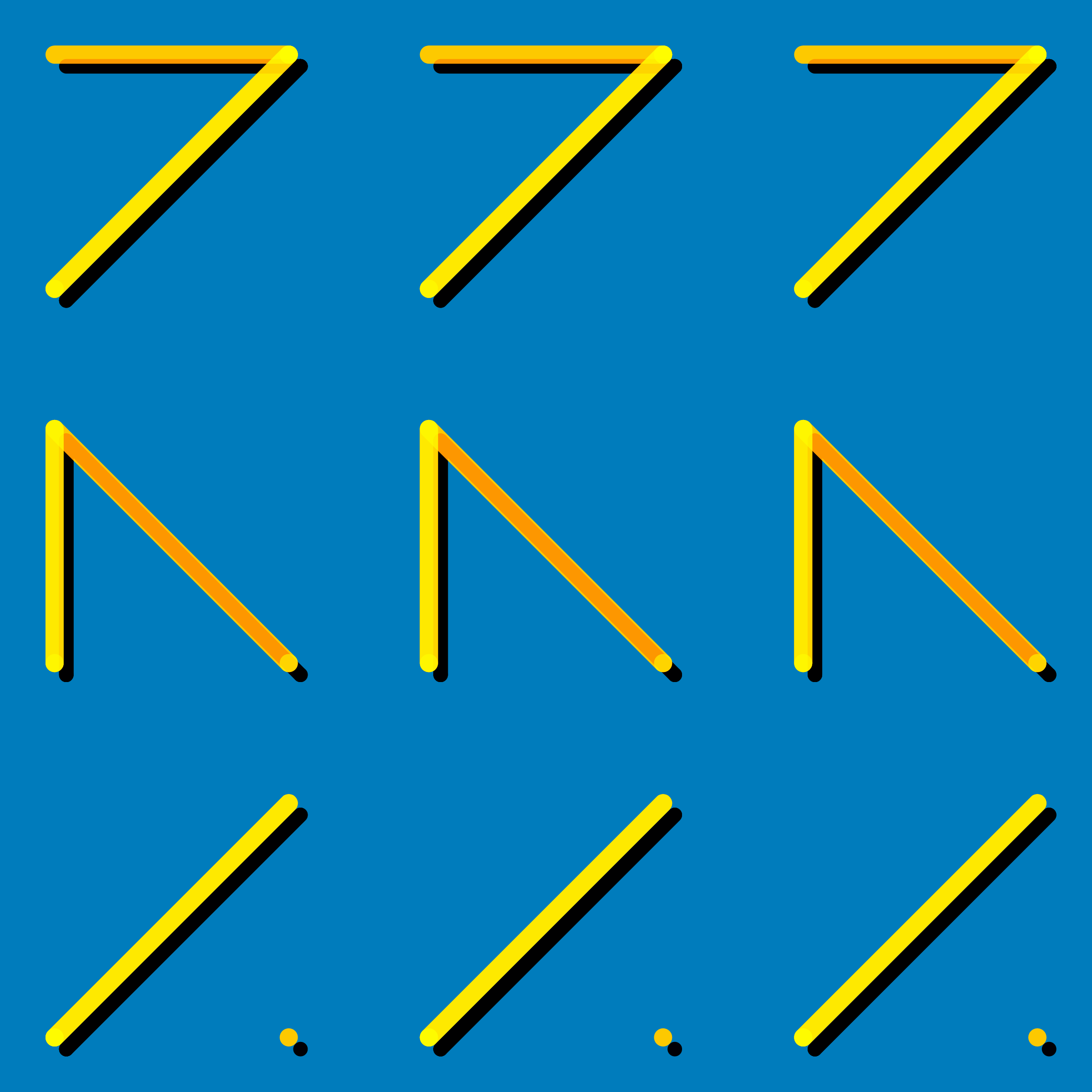 Art Blocks - Art Blocks v2 - Hieroglyphs #185 - NFT # 30000185