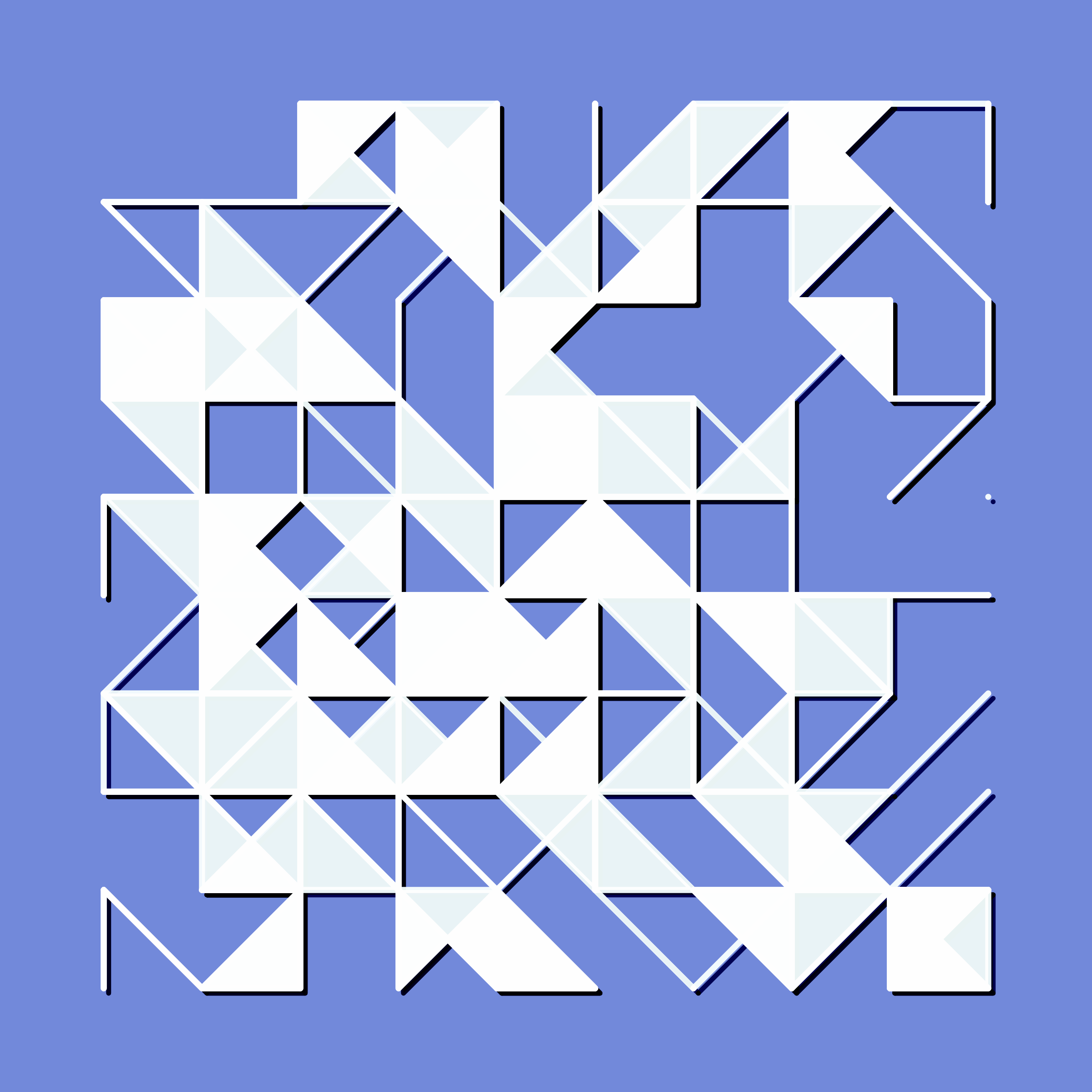 Art Blocks - Art Blocks v2 - Hieroglyphs #186 - NFT # 30000186