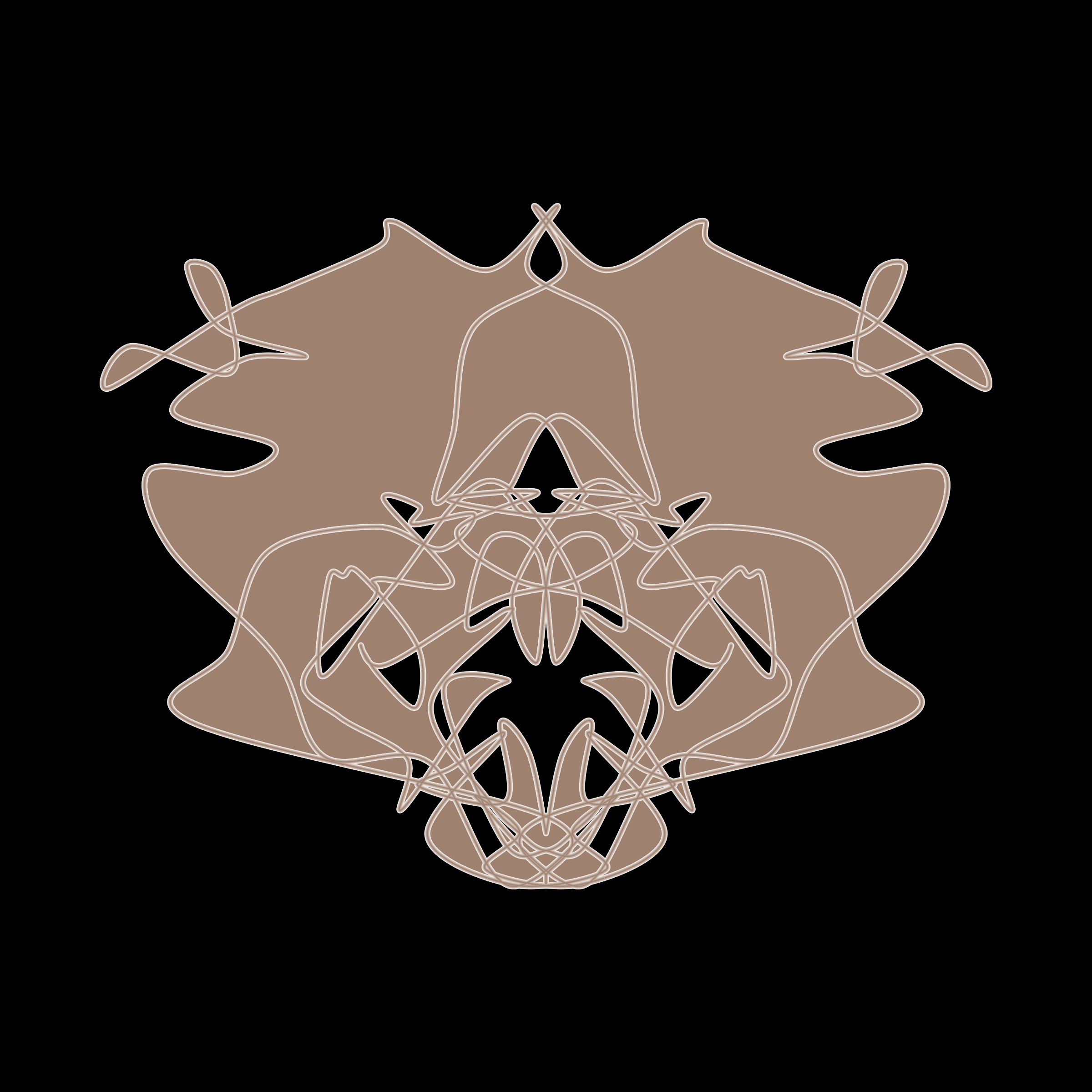 Art Blocks - Art Blocks v2 - Cryptoblots #19 - NFT # 3000019