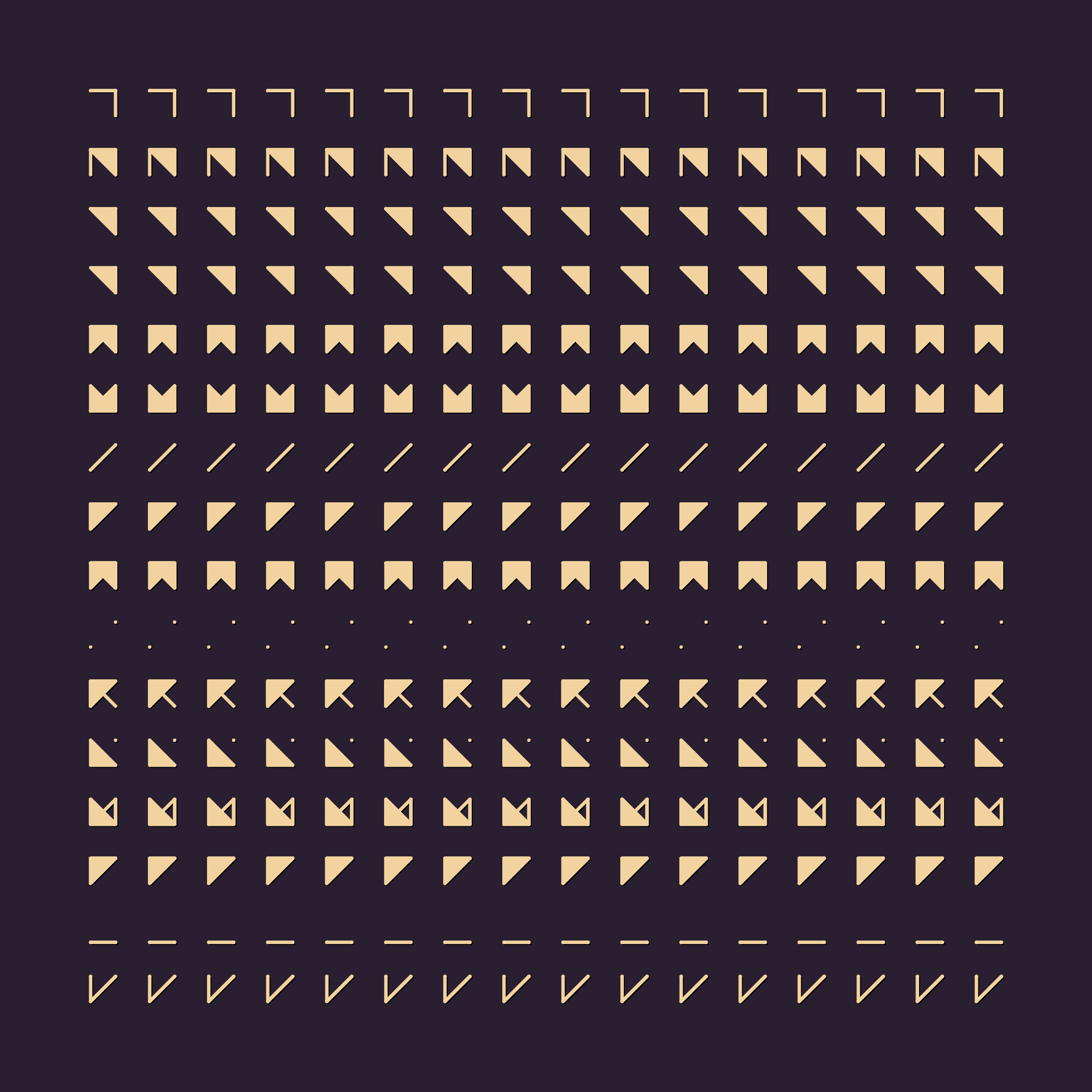 Art Blocks - Art Blocks v2 - Hieroglyphs #193 - NFT # 30000193