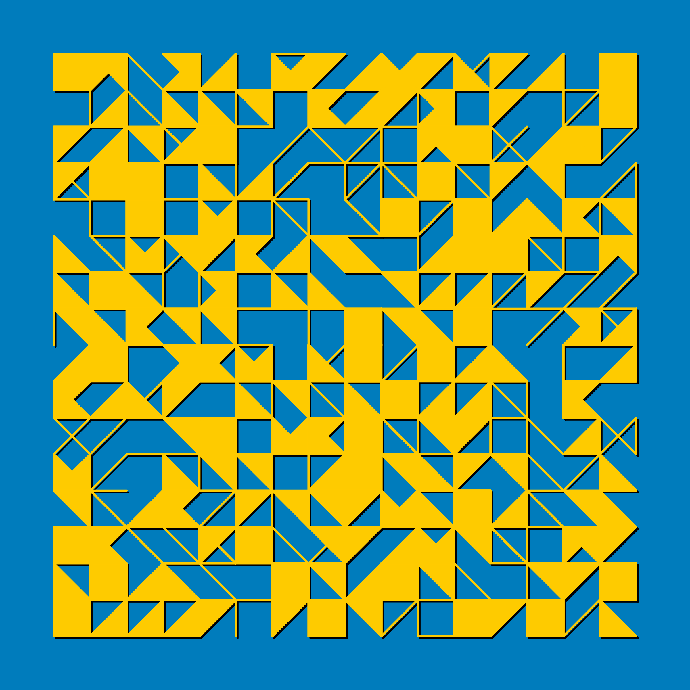 Art Blocks - Art Blocks v2 - Hieroglyphs #198 - NFT # 30000198