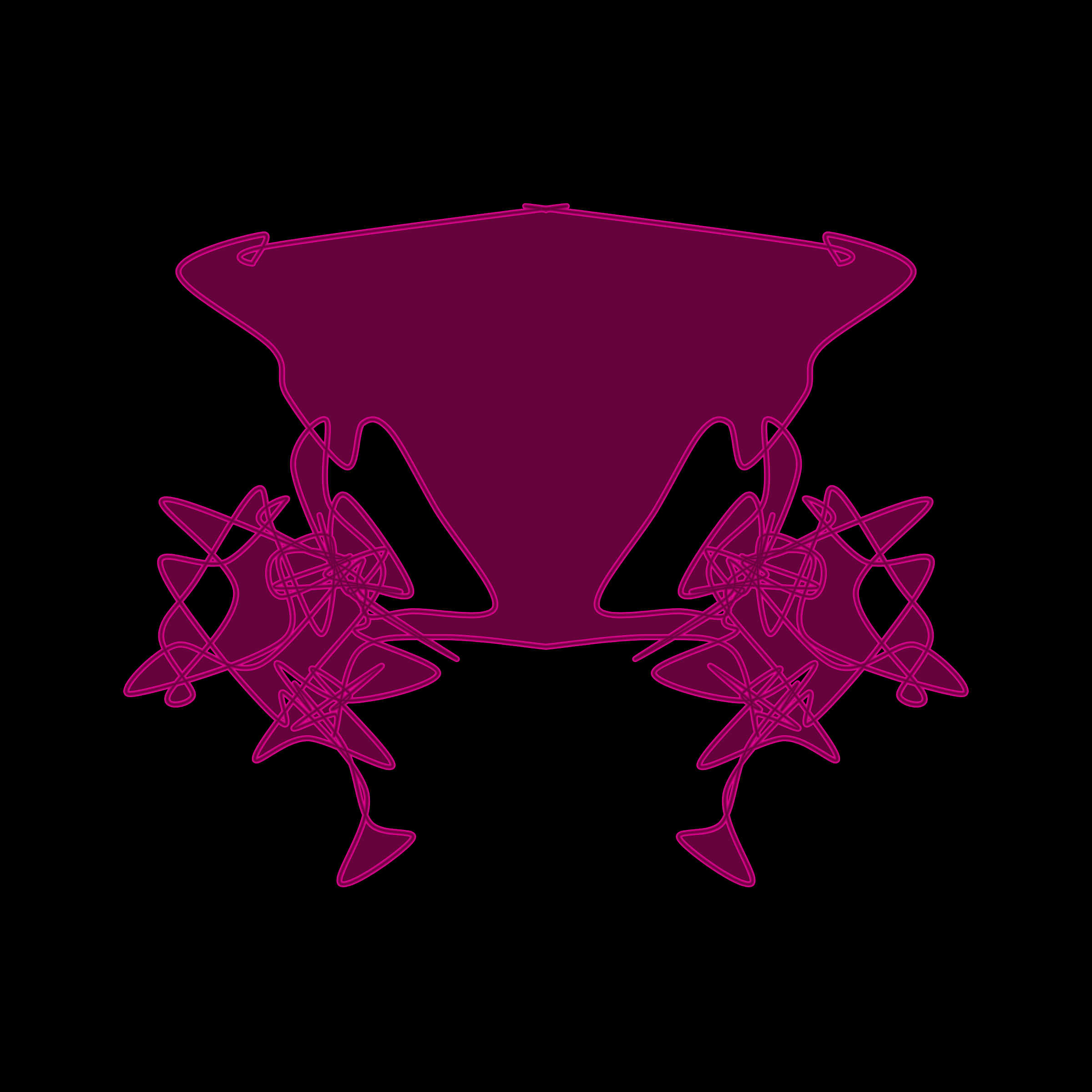 Art Blocks - Art Blocks v2 - Cryptoblots #22 - NFT # 3000022