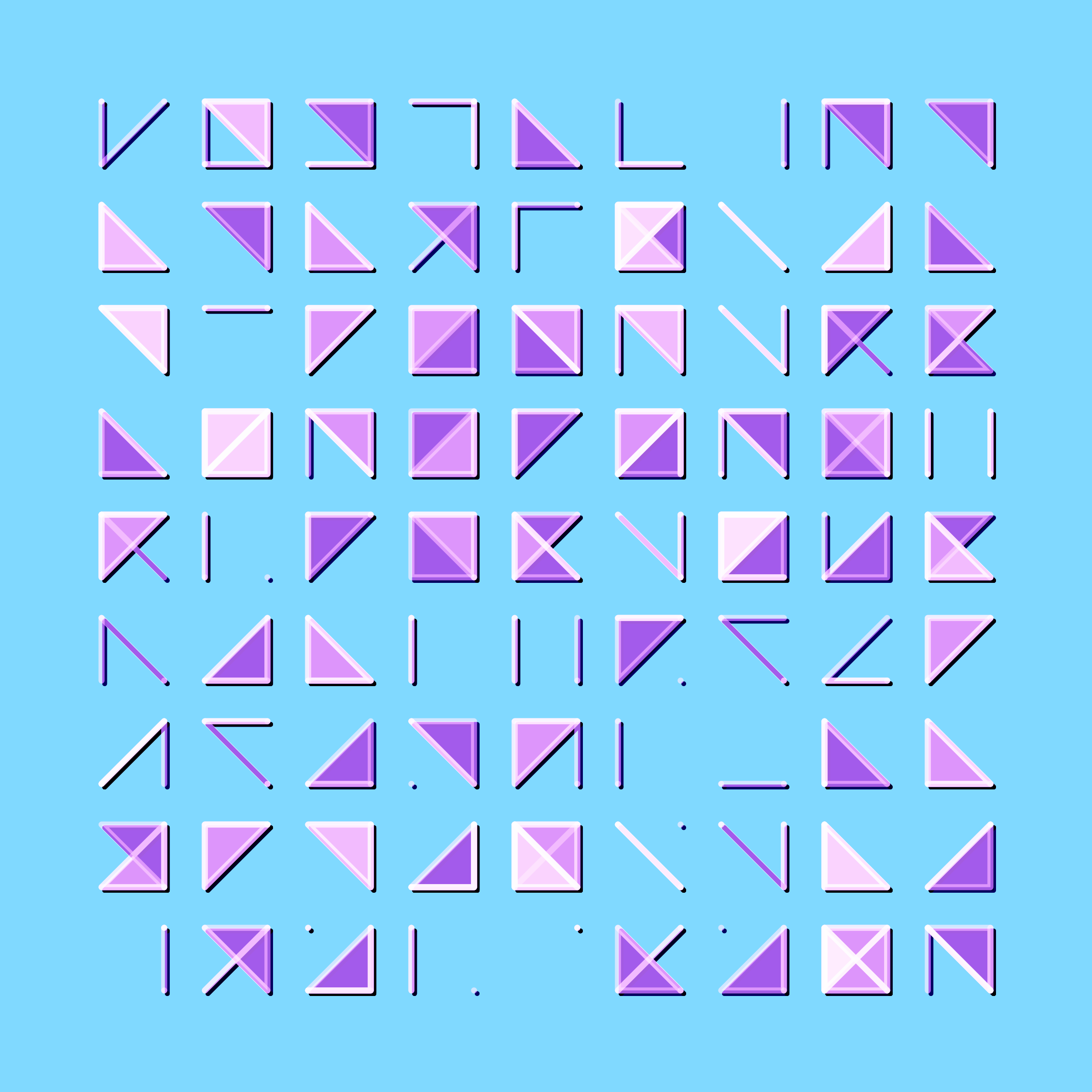 Art Blocks - Art Blocks v2 - Hieroglyphs #229 - NFT # 30000229