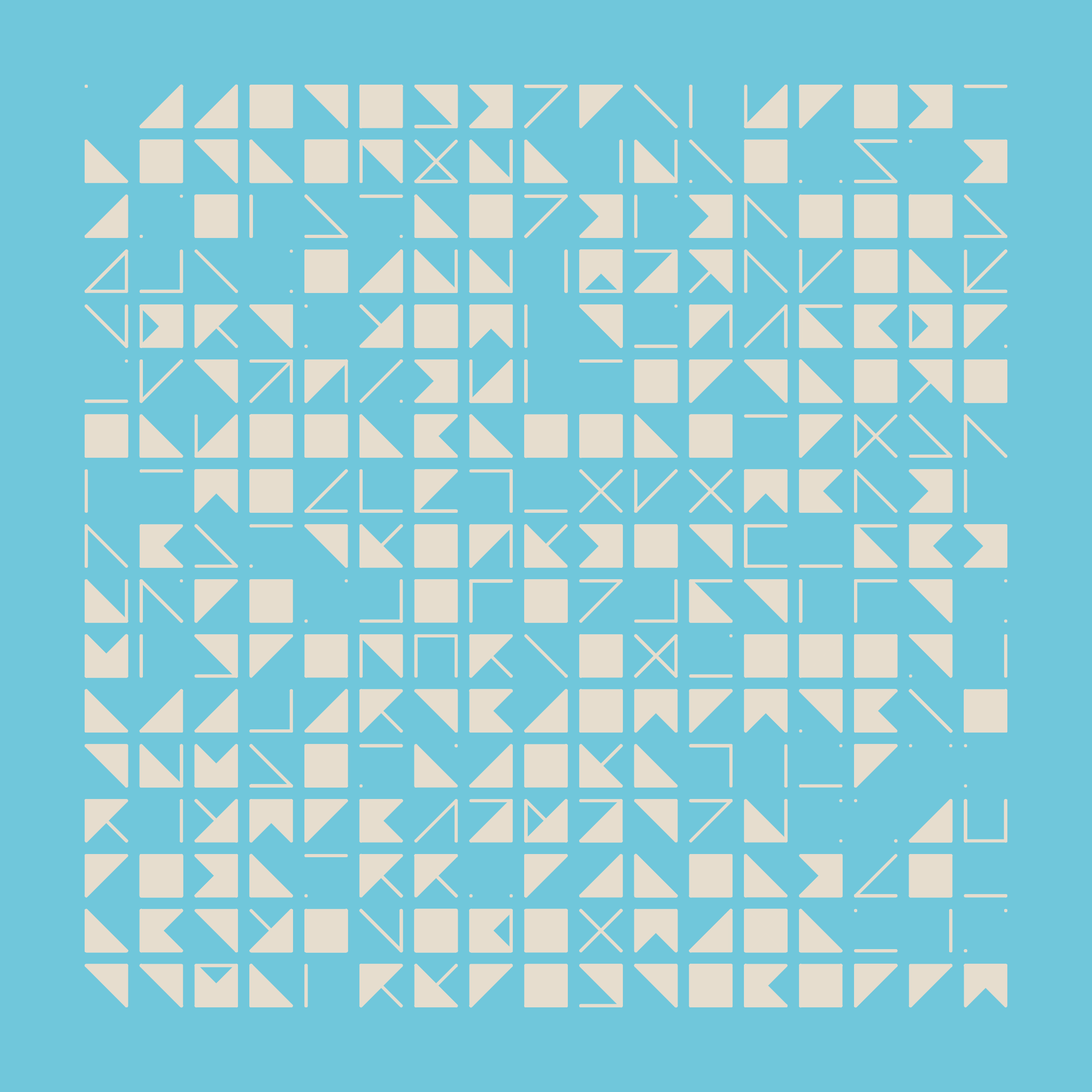 Art Blocks - Art Blocks v2 - Hieroglyphs #233 - NFT # 30000233