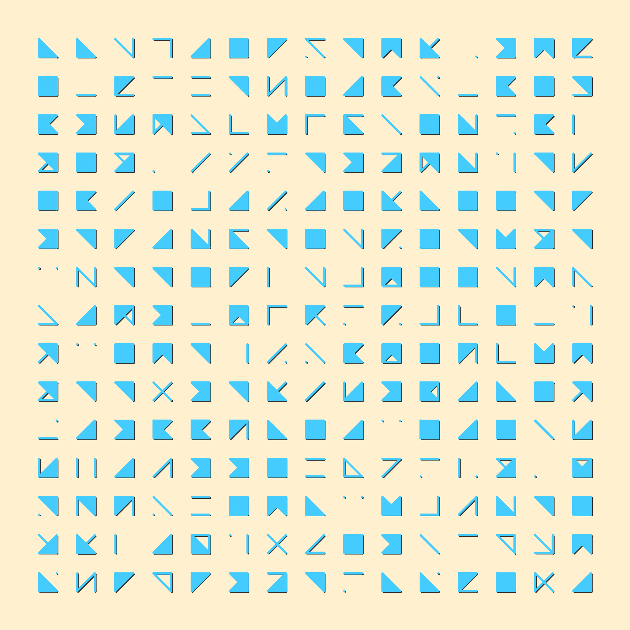 Art Blocks - Art Blocks v2 - Hieroglyphs #237 - NFT # 30000237