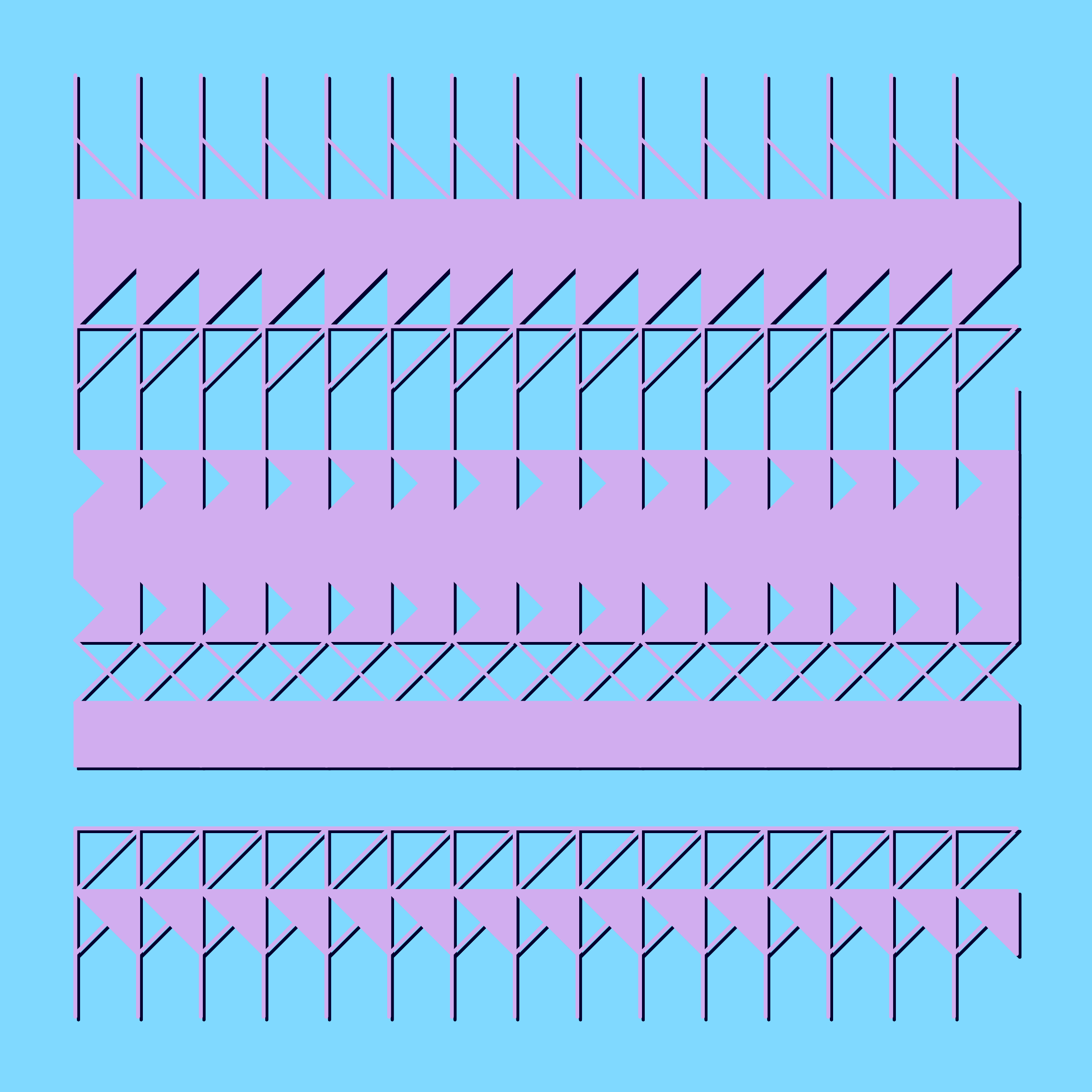 Art Blocks - Art Blocks v2 - Hieroglyphs #243 - NFT # 30000243