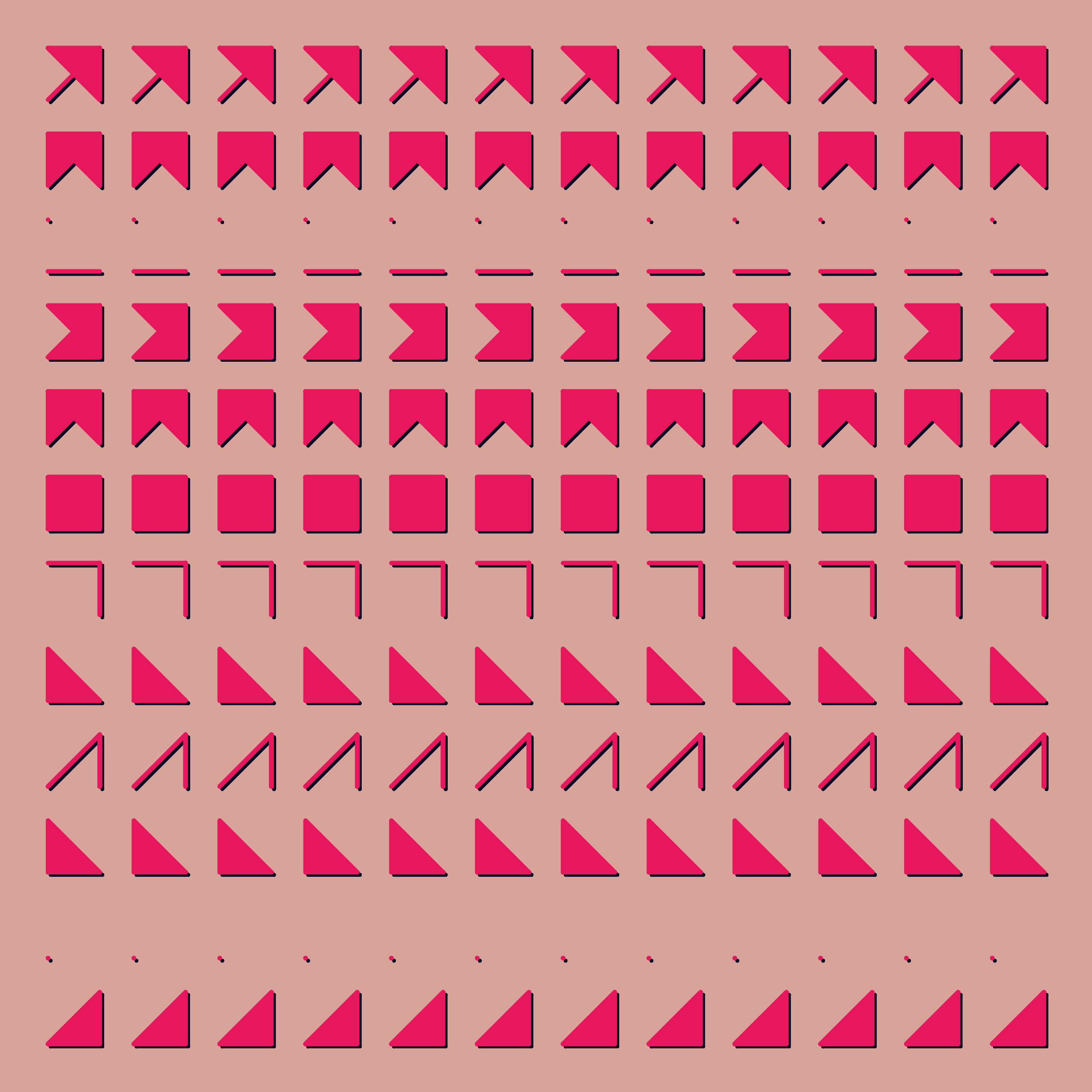 Art Blocks - Art Blocks v2 - Hieroglyphs #252 - NFT # 30000252