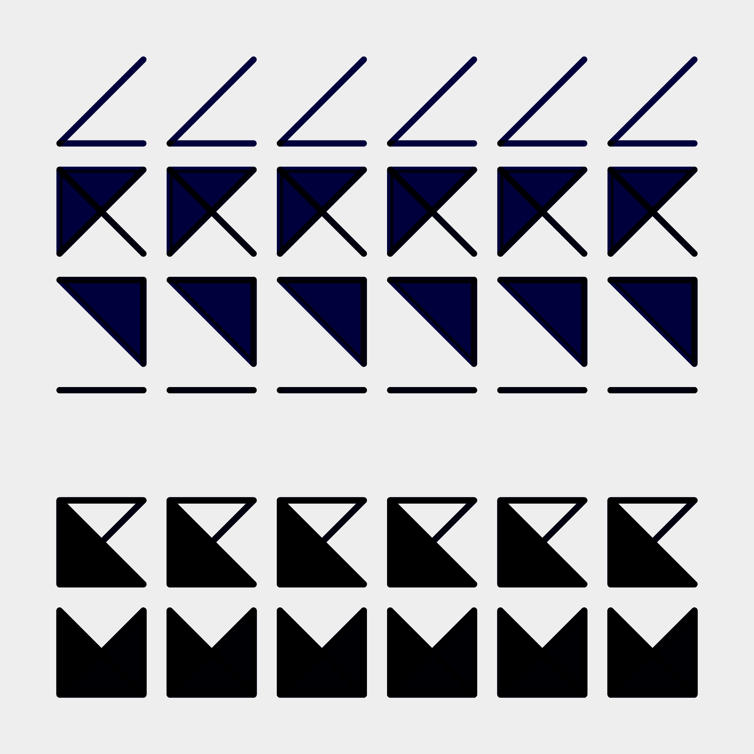 Art Blocks - Art Blocks v2 - Hieroglyphs #261 - NFT # 30000261