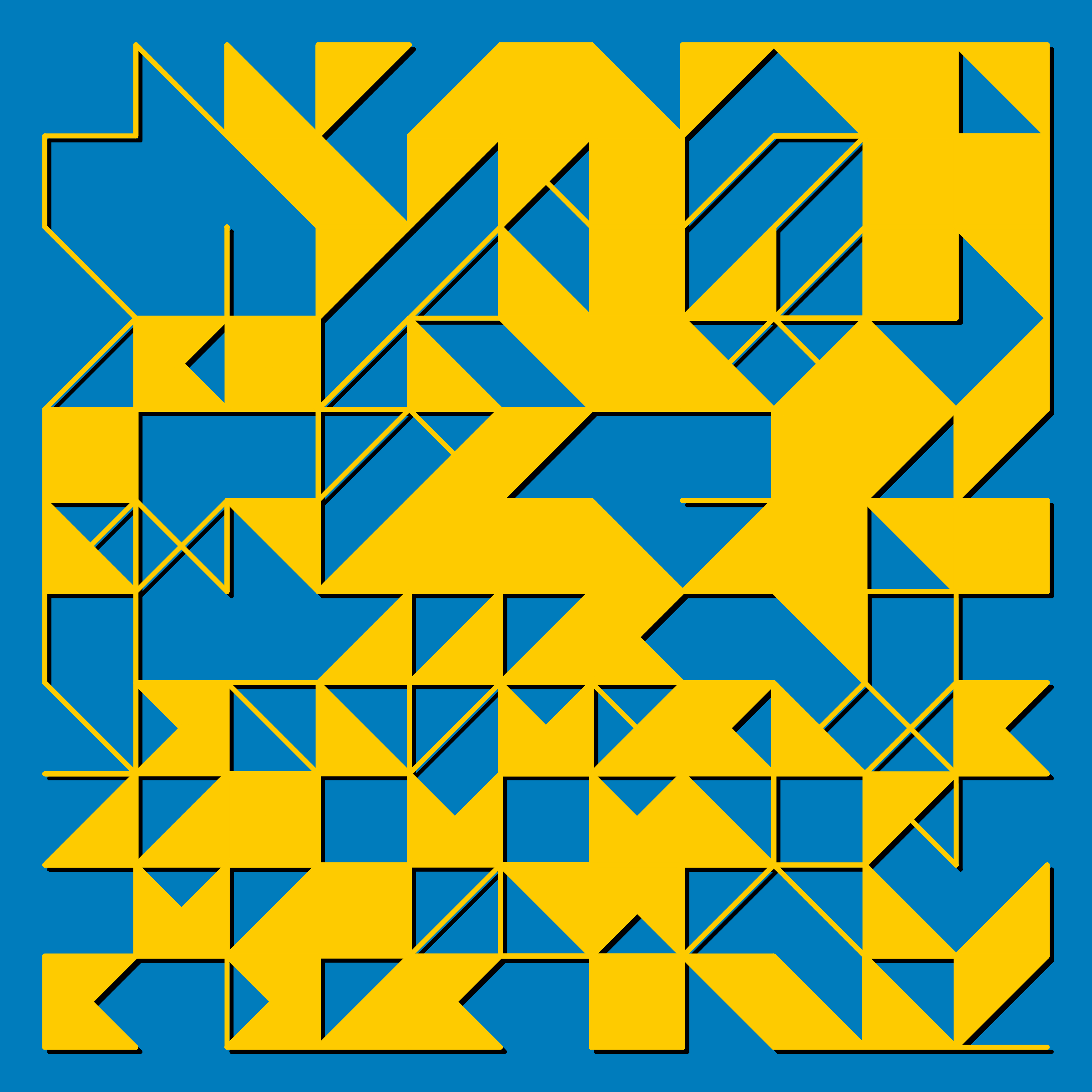 Art Blocks - Art Blocks v2 - Hieroglyphs #262 - NFT # 30000262