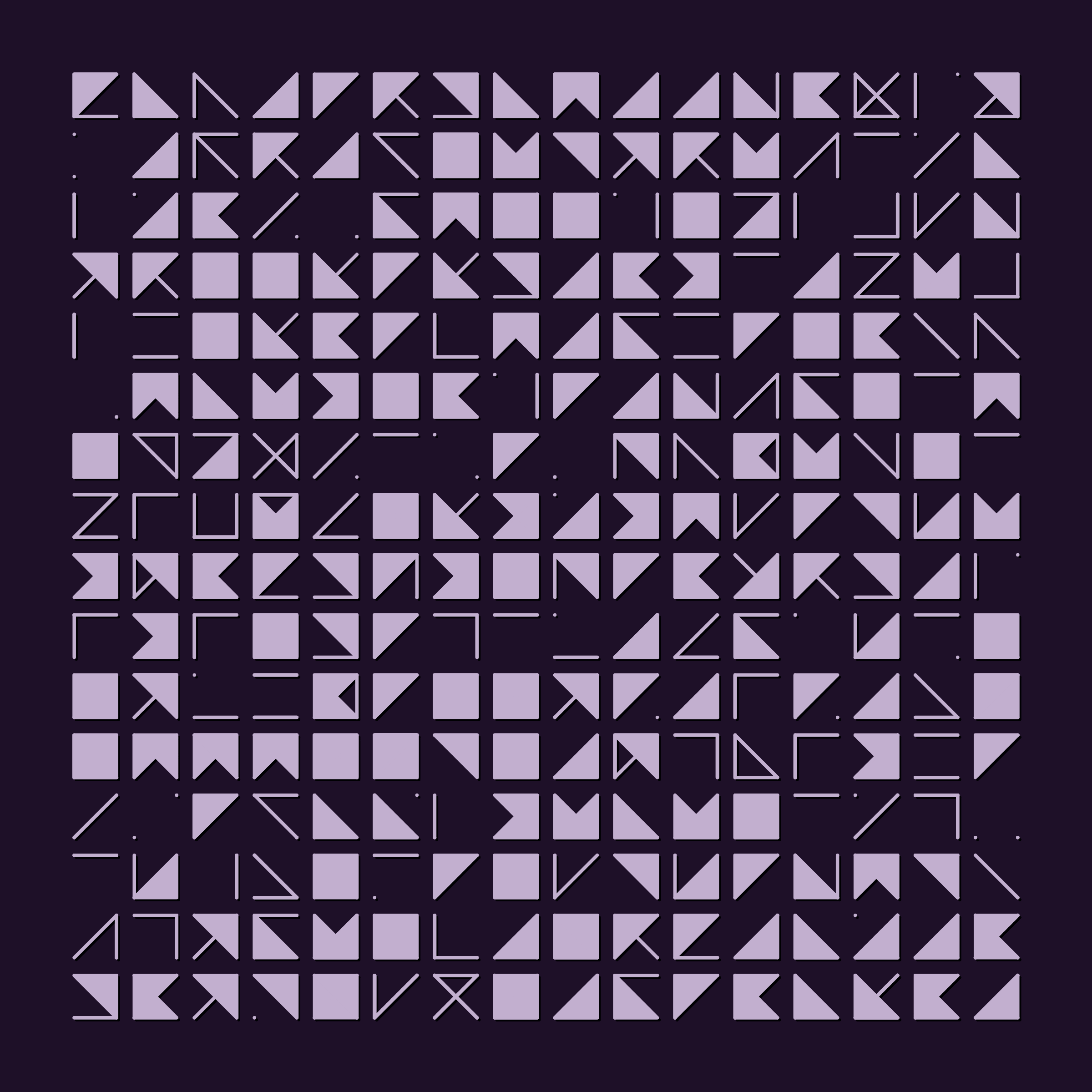 Art Blocks - Art Blocks v2 - Hieroglyphs #273 - NFT # 30000273