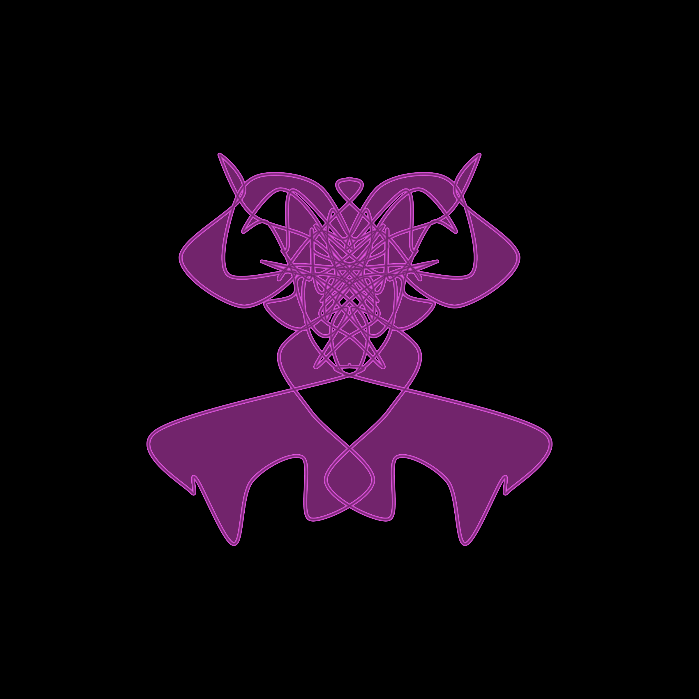 Art Blocks - Art Blocks v2 - Cryptoblots #28 - NFT # 3000028