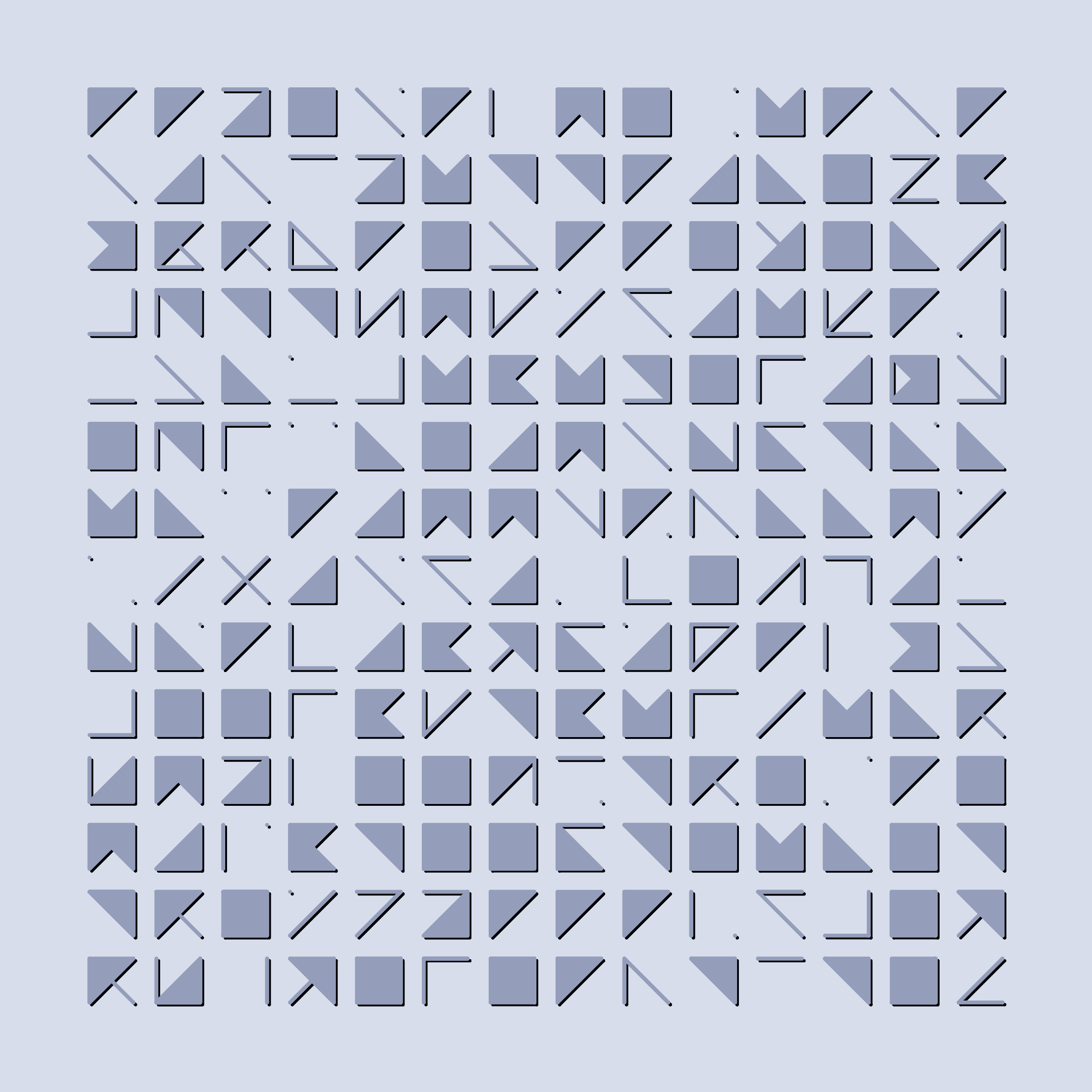 Art Blocks - Art Blocks v2 - Hieroglyphs #288 - NFT # 30000288