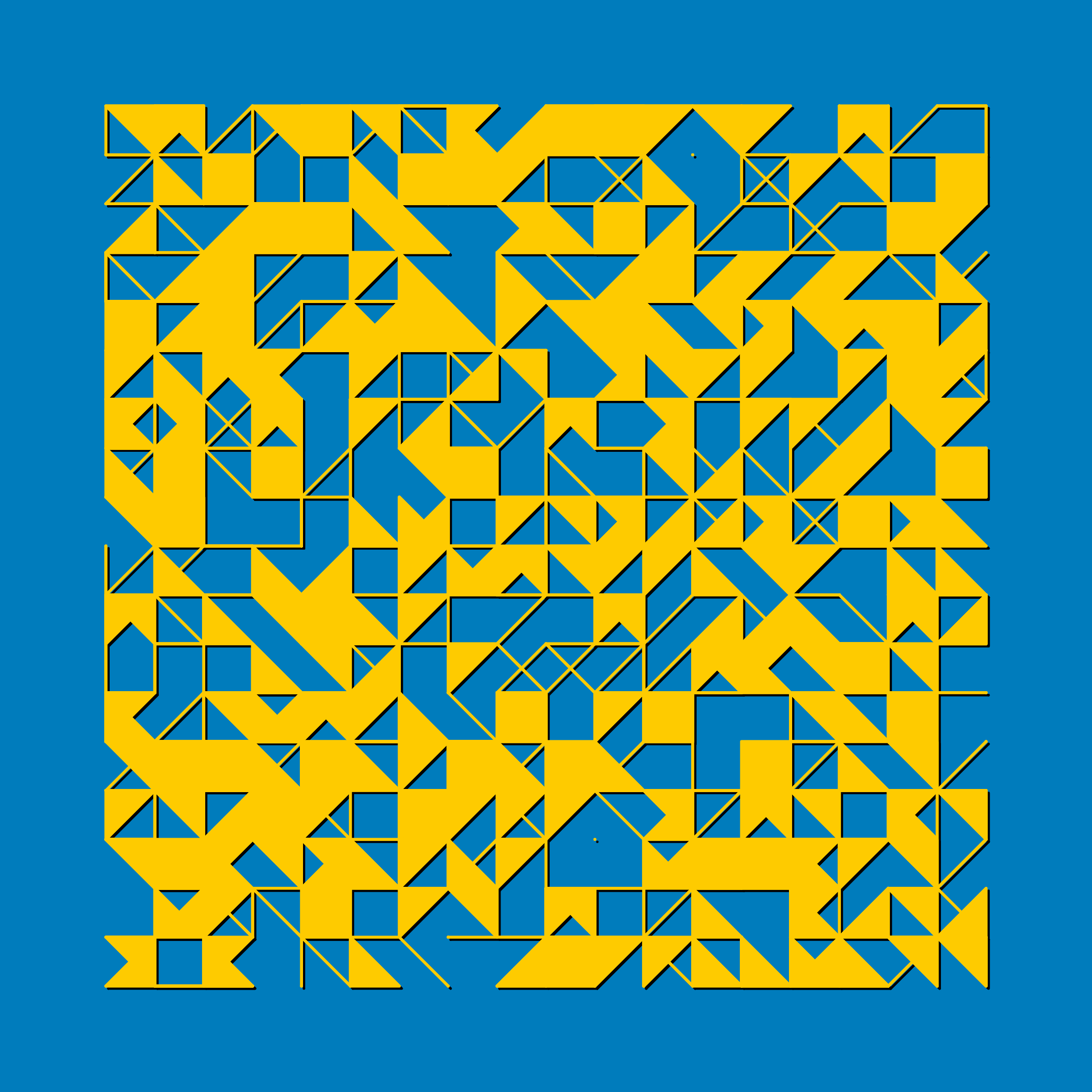 Art Blocks - Art Blocks v2 - Hieroglyphs #301 - NFT # 30000301