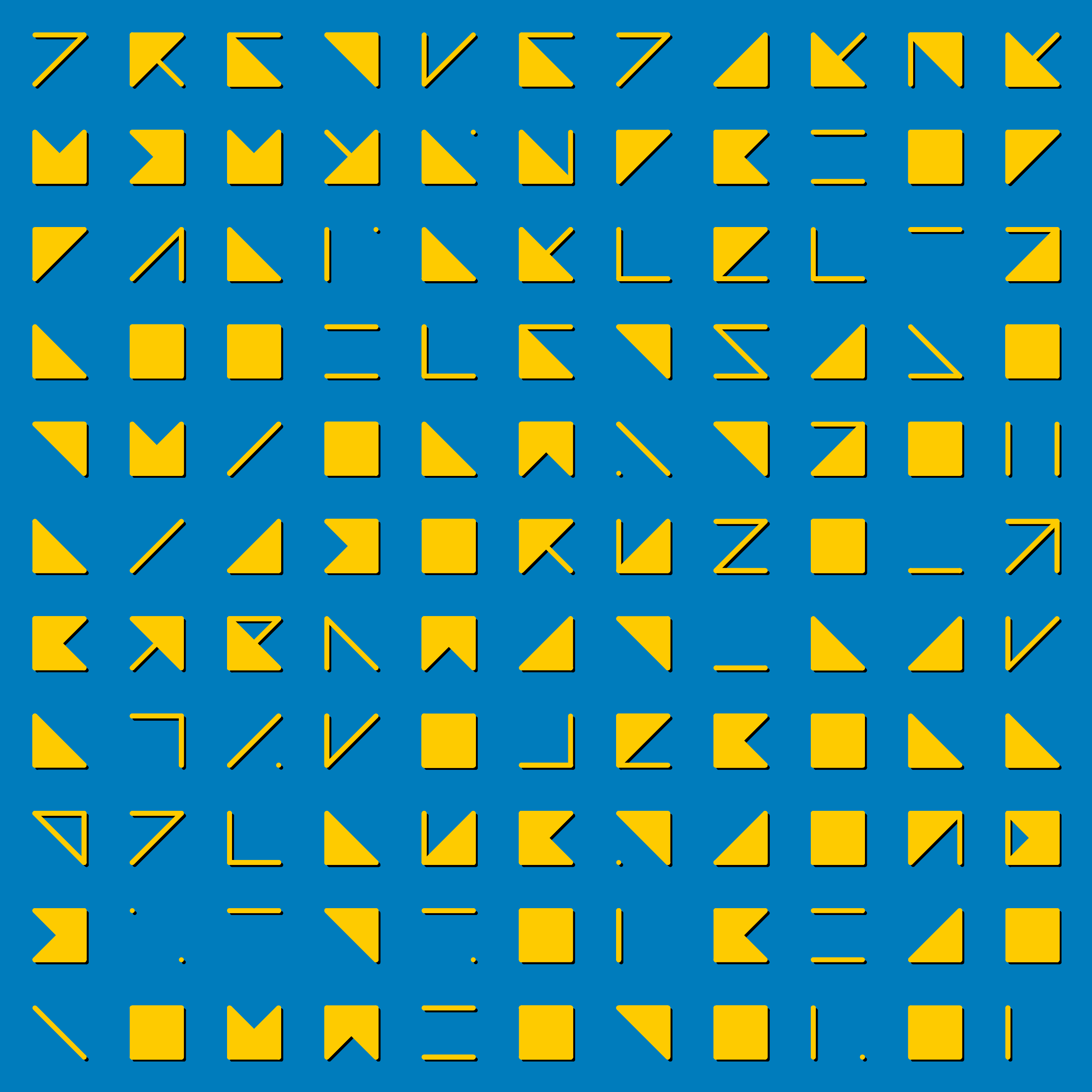 Art Blocks - Art Blocks v2 - Hieroglyphs #312 - NFT # 30000312