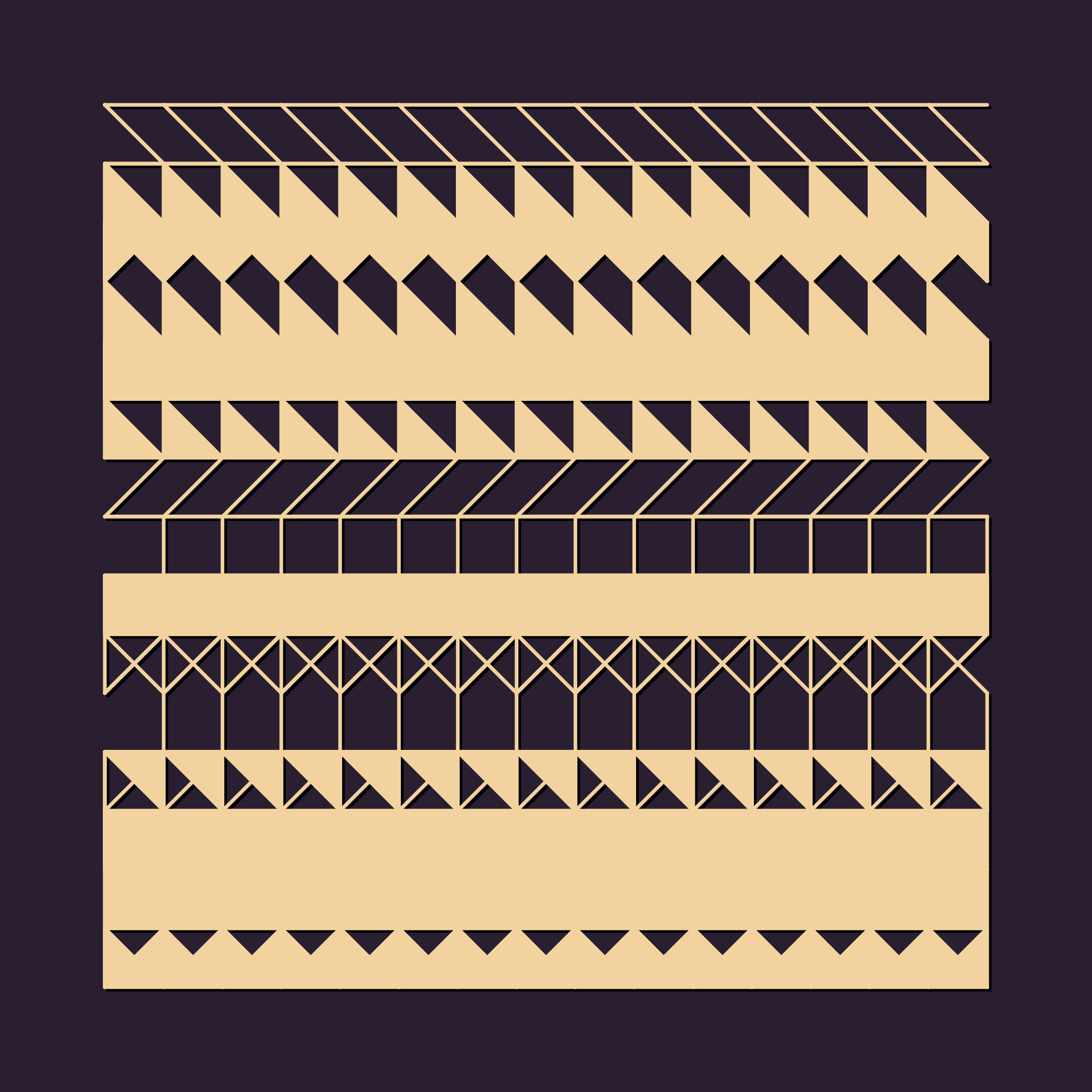 Art Blocks - Art Blocks v2 - Hieroglyphs #327 - NFT # 30000327