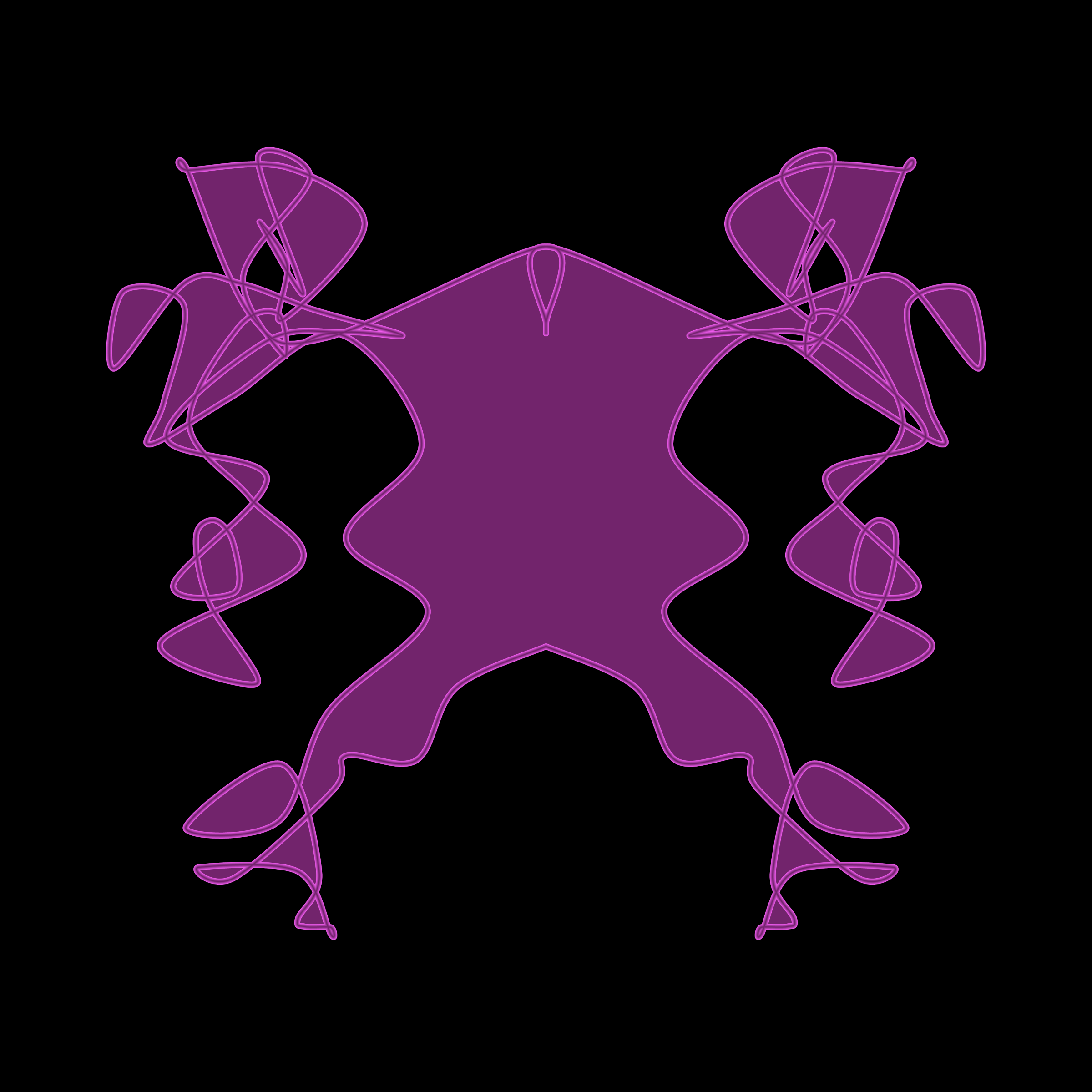 Art Blocks - Art Blocks v2 - Cryptoblots #33 - NFT # 3000033