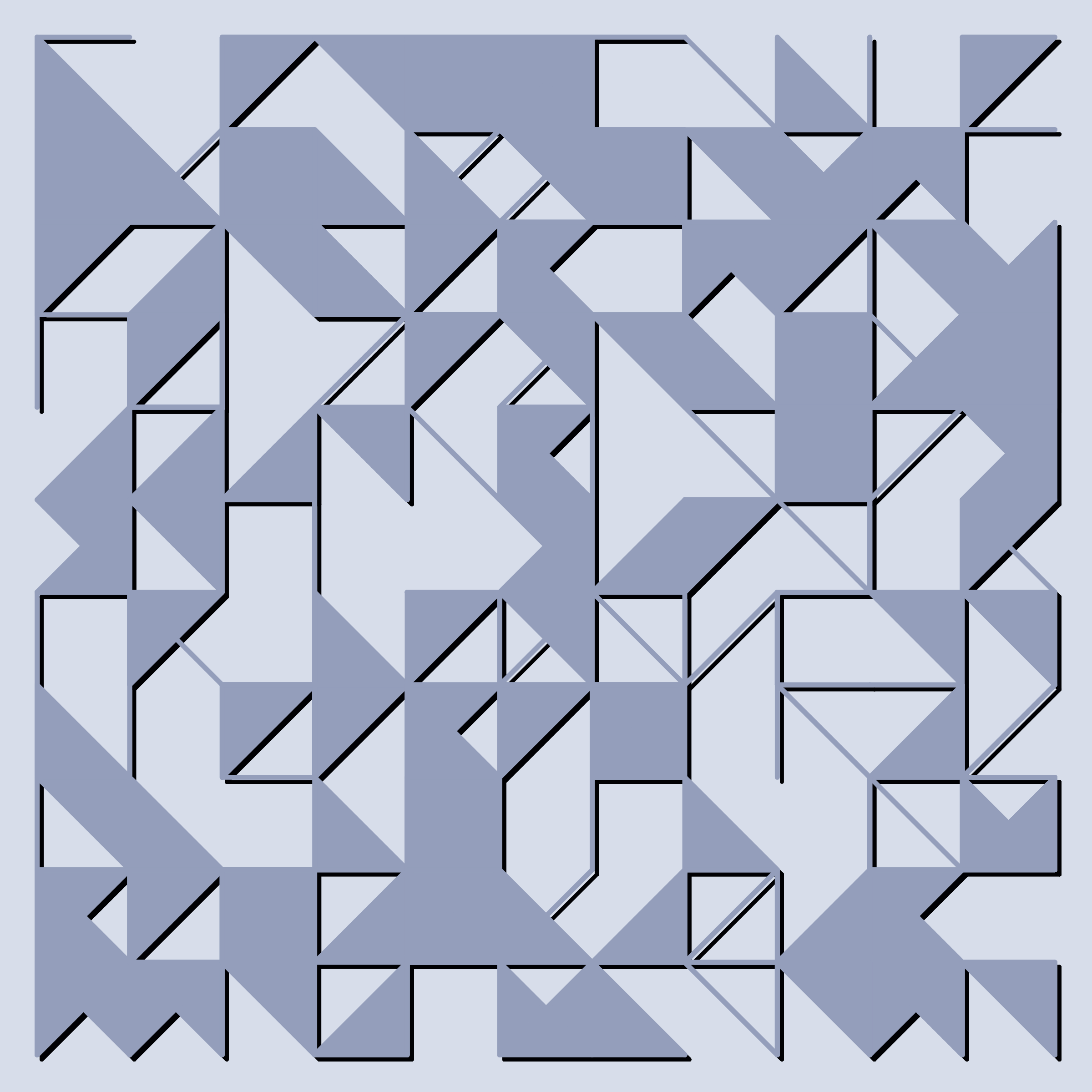 Art Blocks - Art Blocks v2 - Hieroglyphs #330 - NFT # 30000330