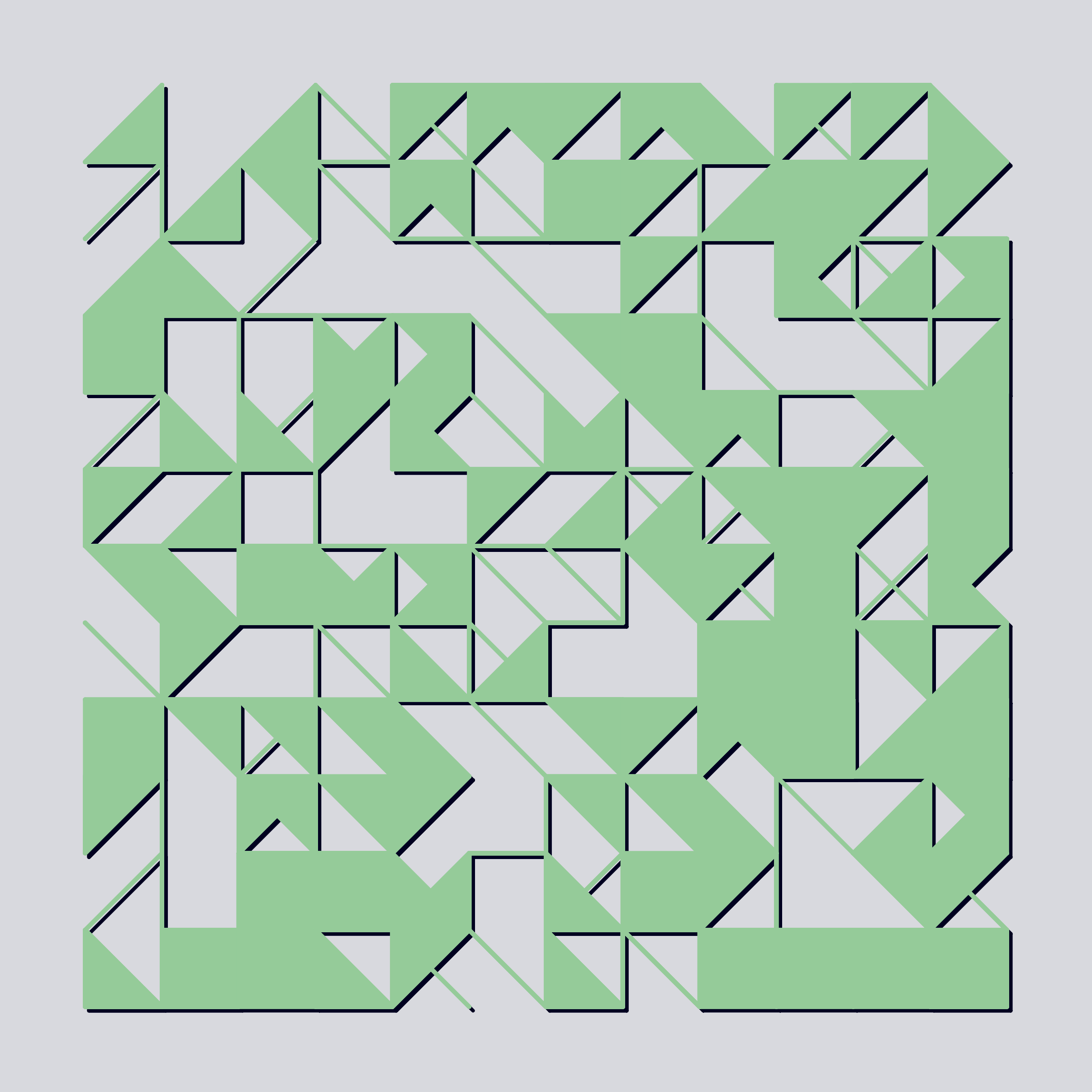 Art Blocks - Art Blocks v2 - Hieroglyphs #341 - NFT # 30000341