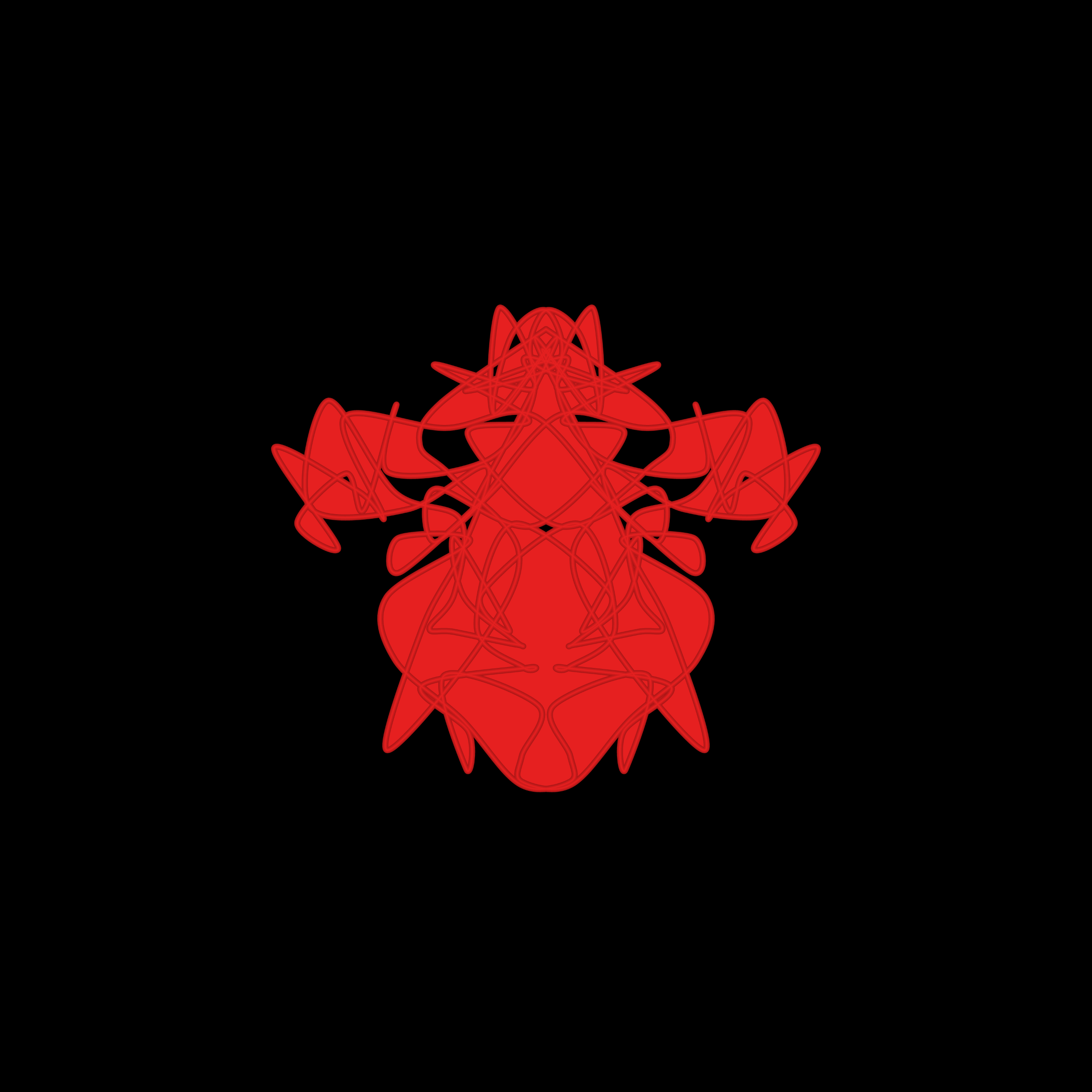 Art Blocks - Art Blocks v2 - Cryptoblots #35 - NFT # 3000035