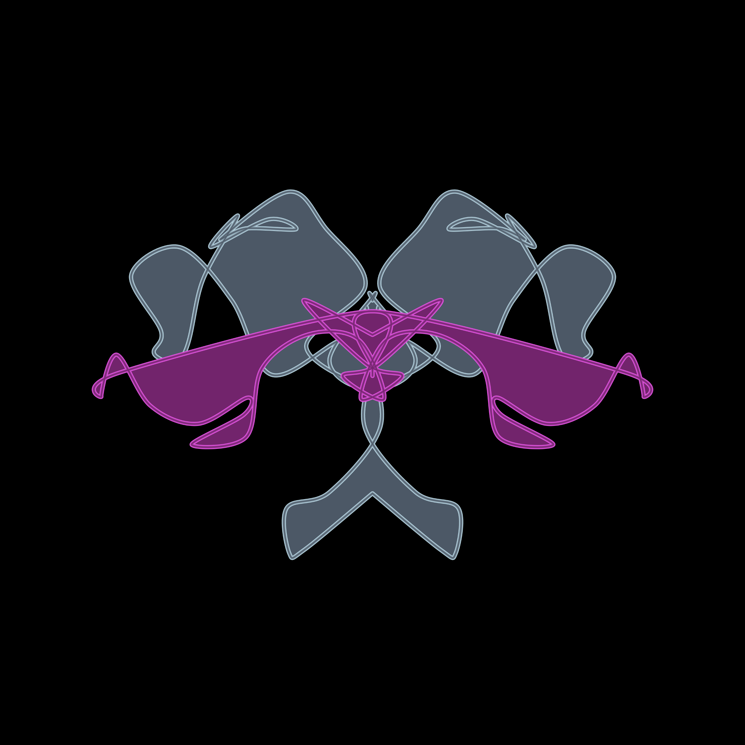 Art Blocks - Art Blocks v2 - Cryptoblots #36 - NFT # 3000036