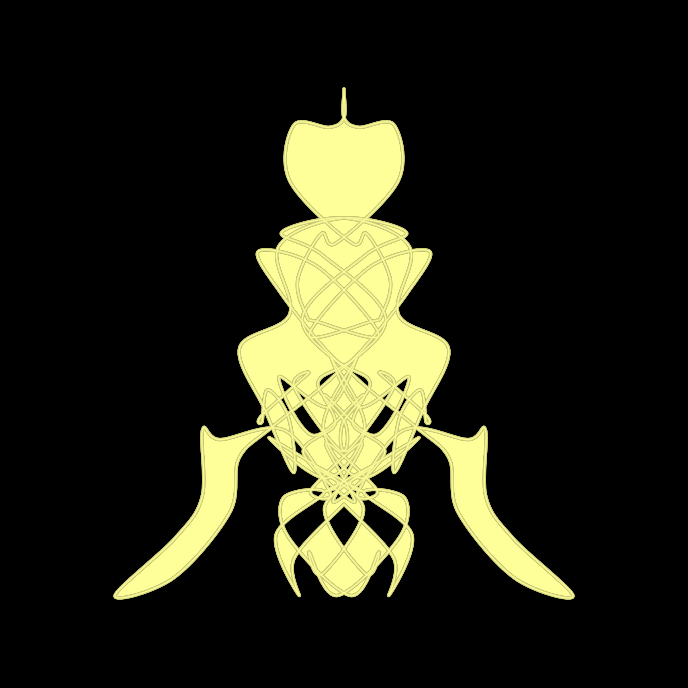 Art Blocks - Art Blocks v2 - Cryptoblots #38 - NFT # 3000038