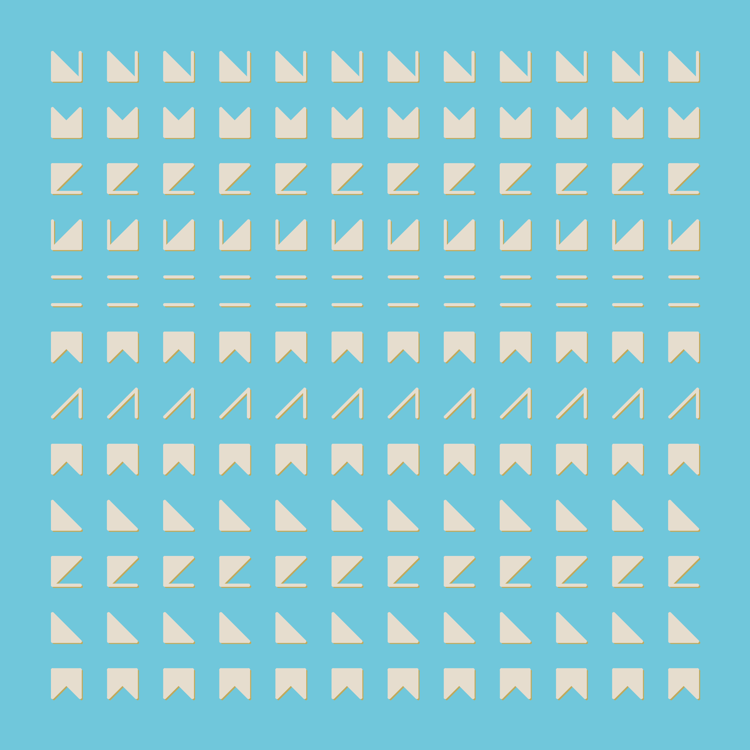 Art Blocks - Art Blocks v2 - Hieroglyphs #387 - NFT # 30000387