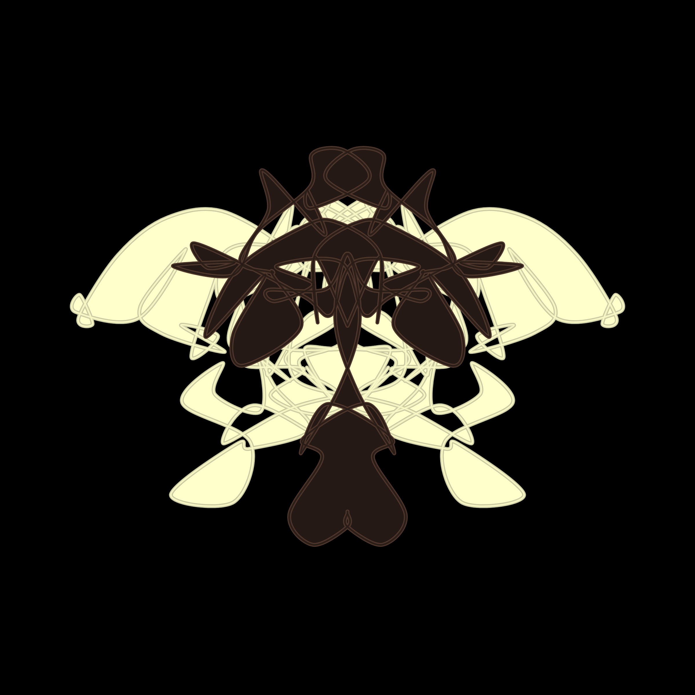 Art Blocks - Art Blocks v2 - Cryptoblots #39 - NFT # 3000039