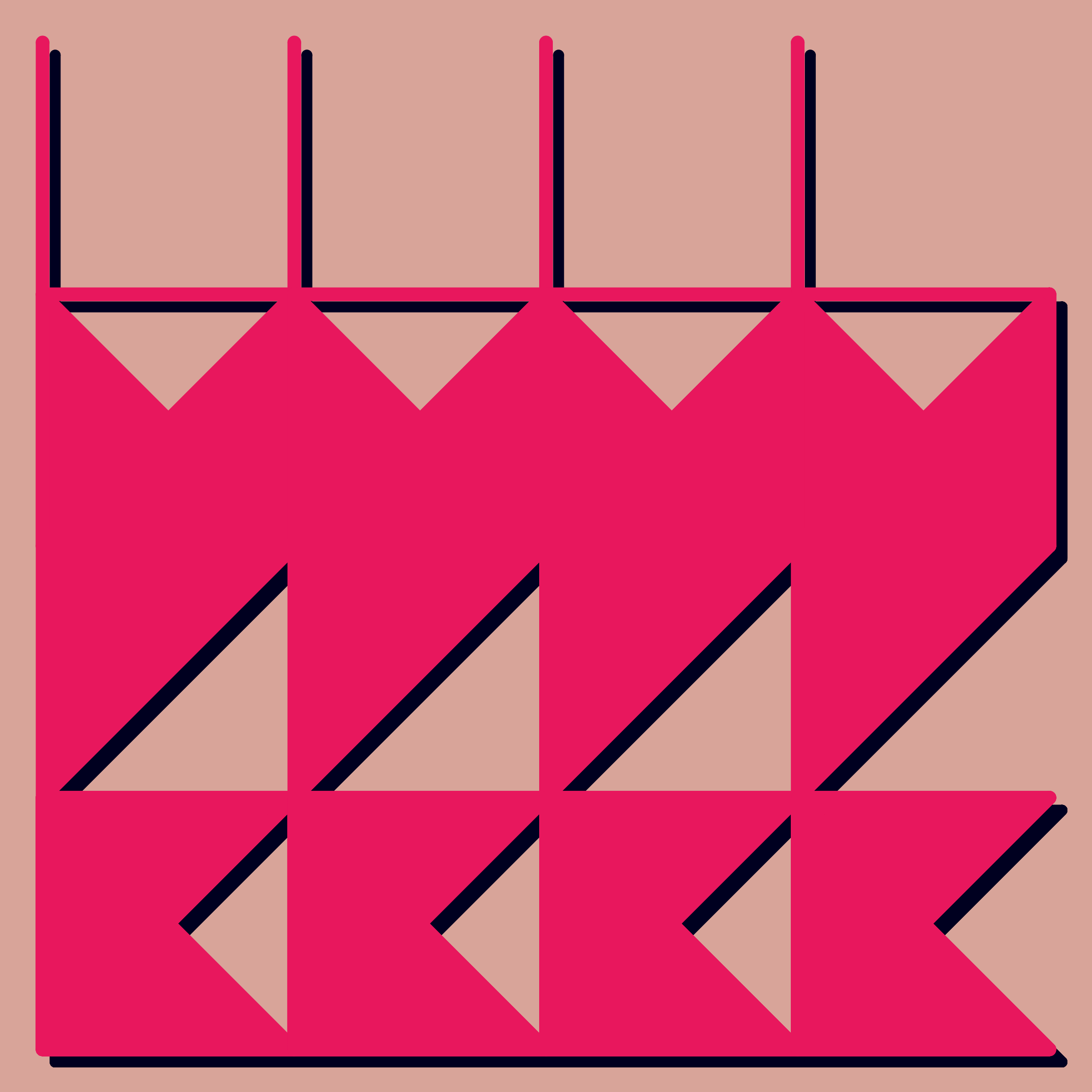 Art Blocks - Art Blocks v2 - Hieroglyphs #402 - NFT # 30000402