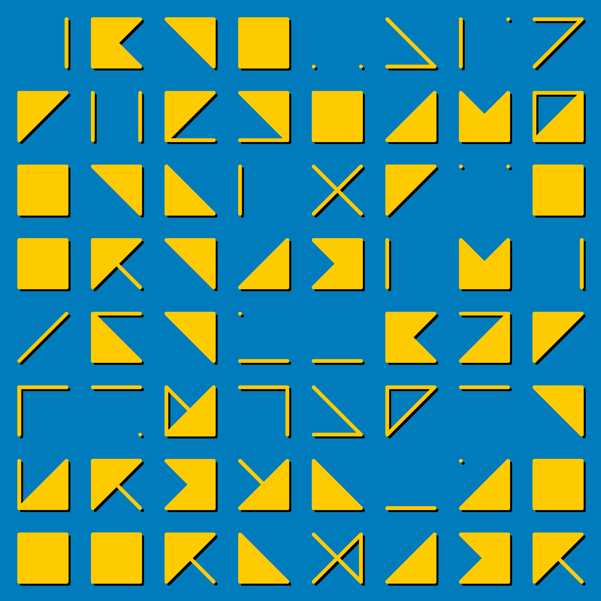 Art Blocks - Art Blocks v2 - Hieroglyphs #413 - NFT # 30000413