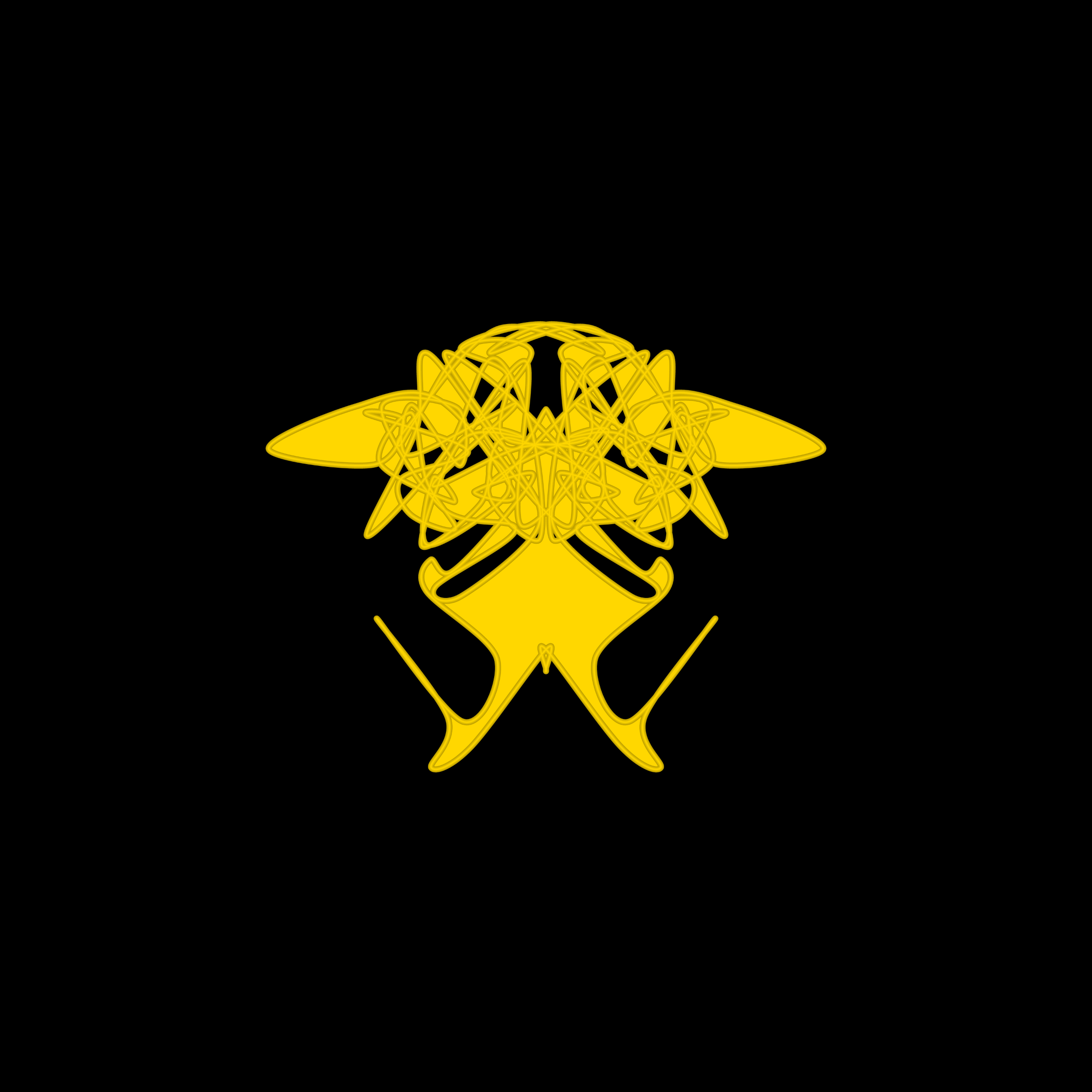 Art Blocks - Art Blocks v2 - Cryptoblots #42 - NFT # 3000042