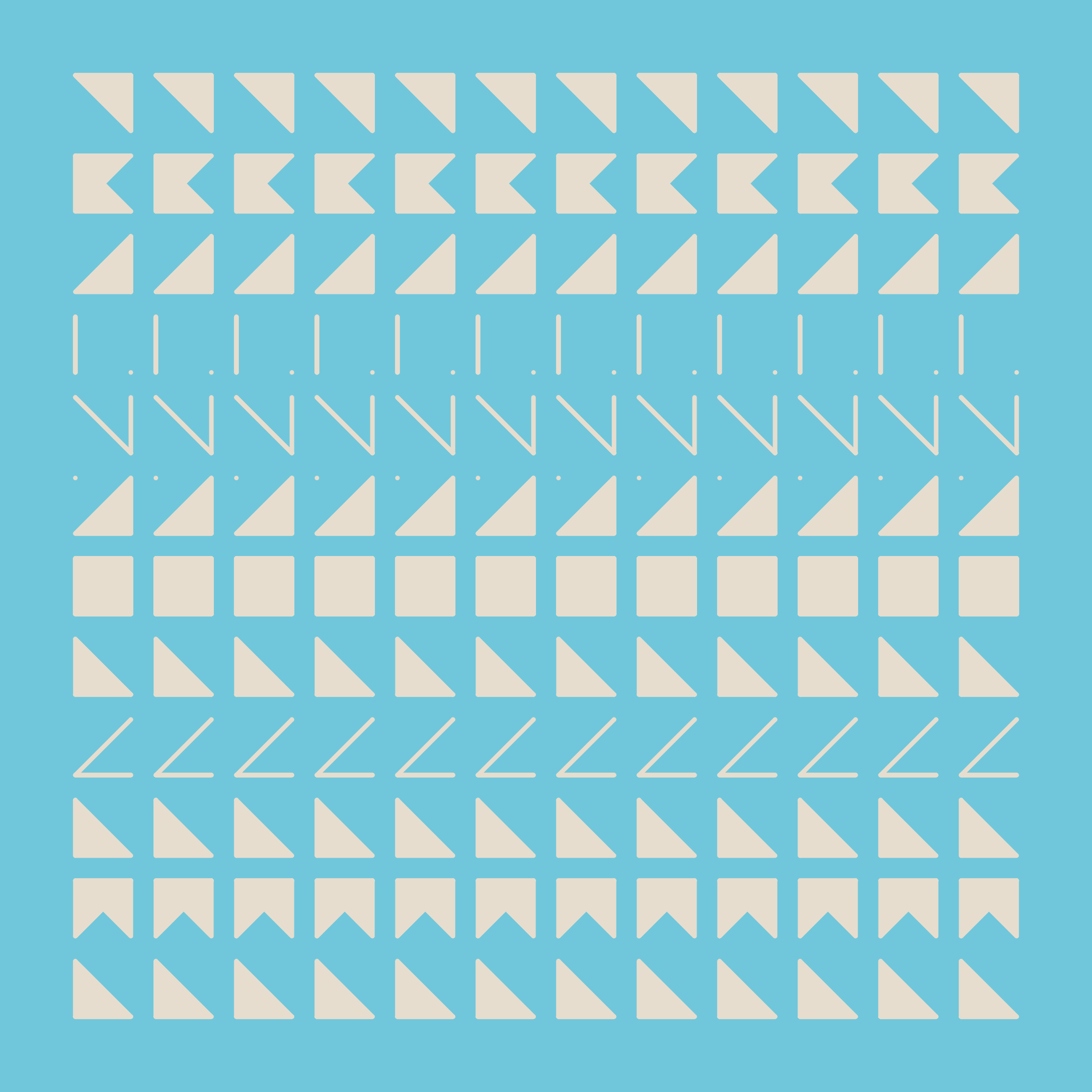 Art Blocks - Art Blocks v2 - Hieroglyphs #421 - NFT # 30000421