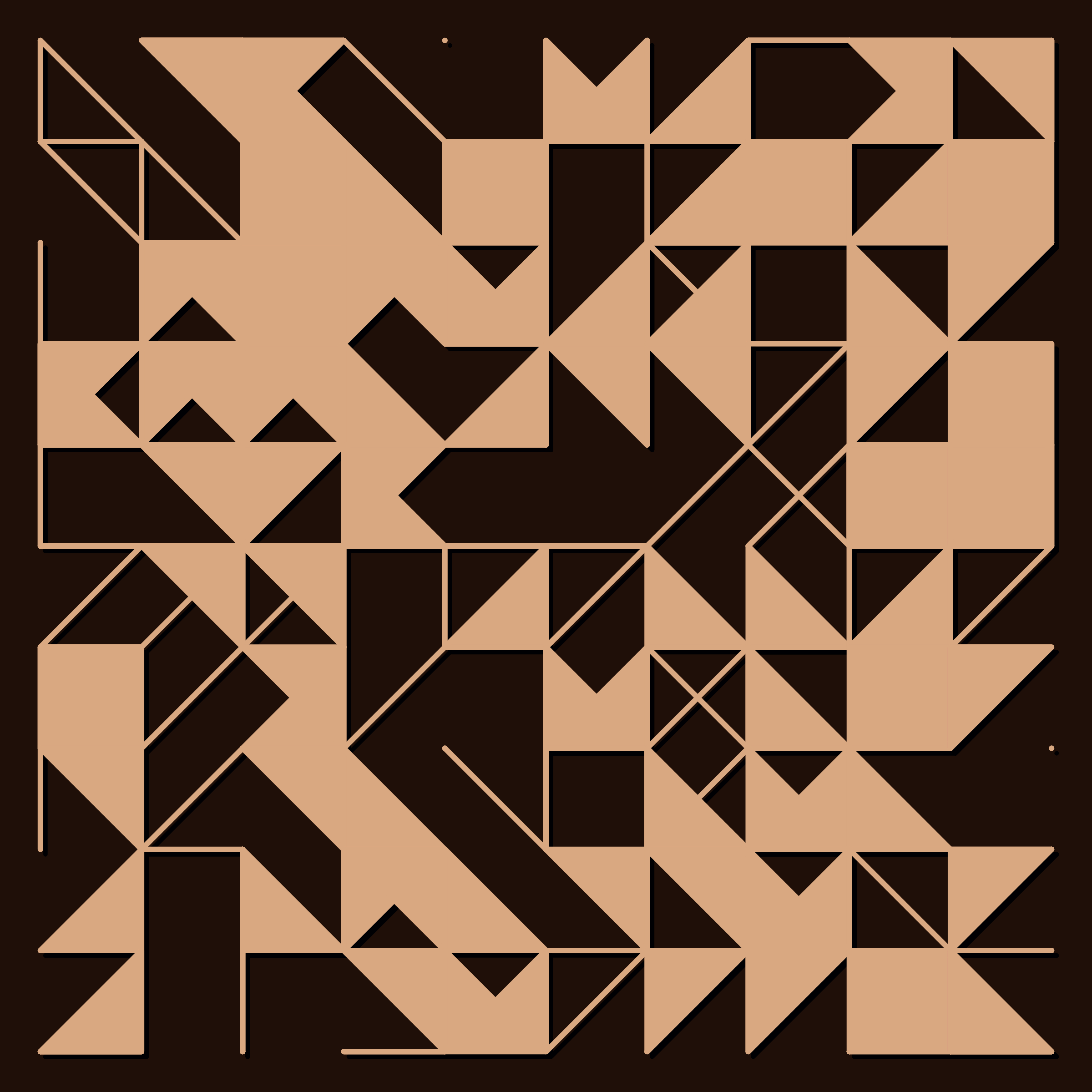 Art Blocks - Art Blocks v2 - Hieroglyphs #427 - NFT # 30000427