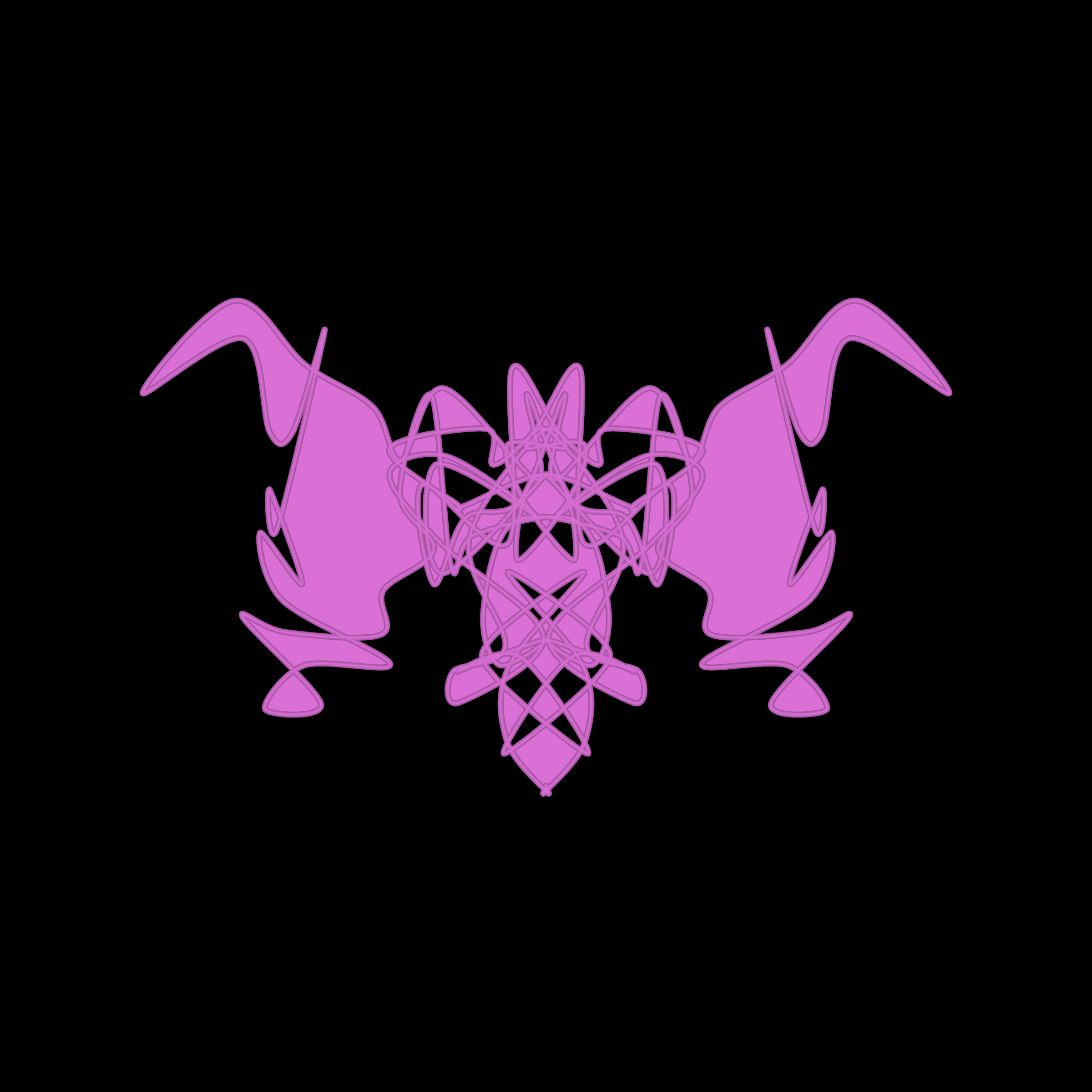 Art Blocks - Art Blocks v2 - Cryptoblots #44 - NFT # 3000044