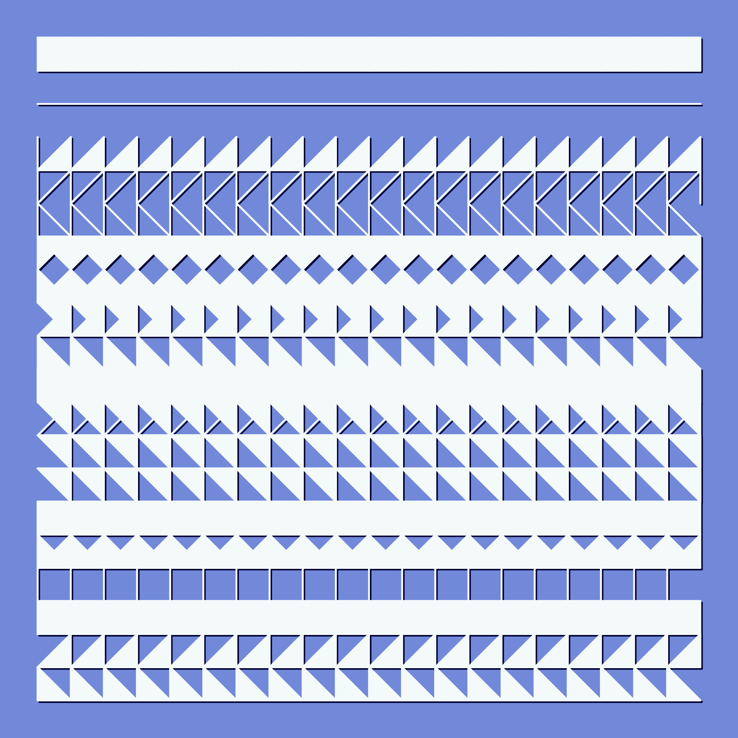 Art Blocks - Art Blocks v2 - Hieroglyphs #446 - NFT # 30000446