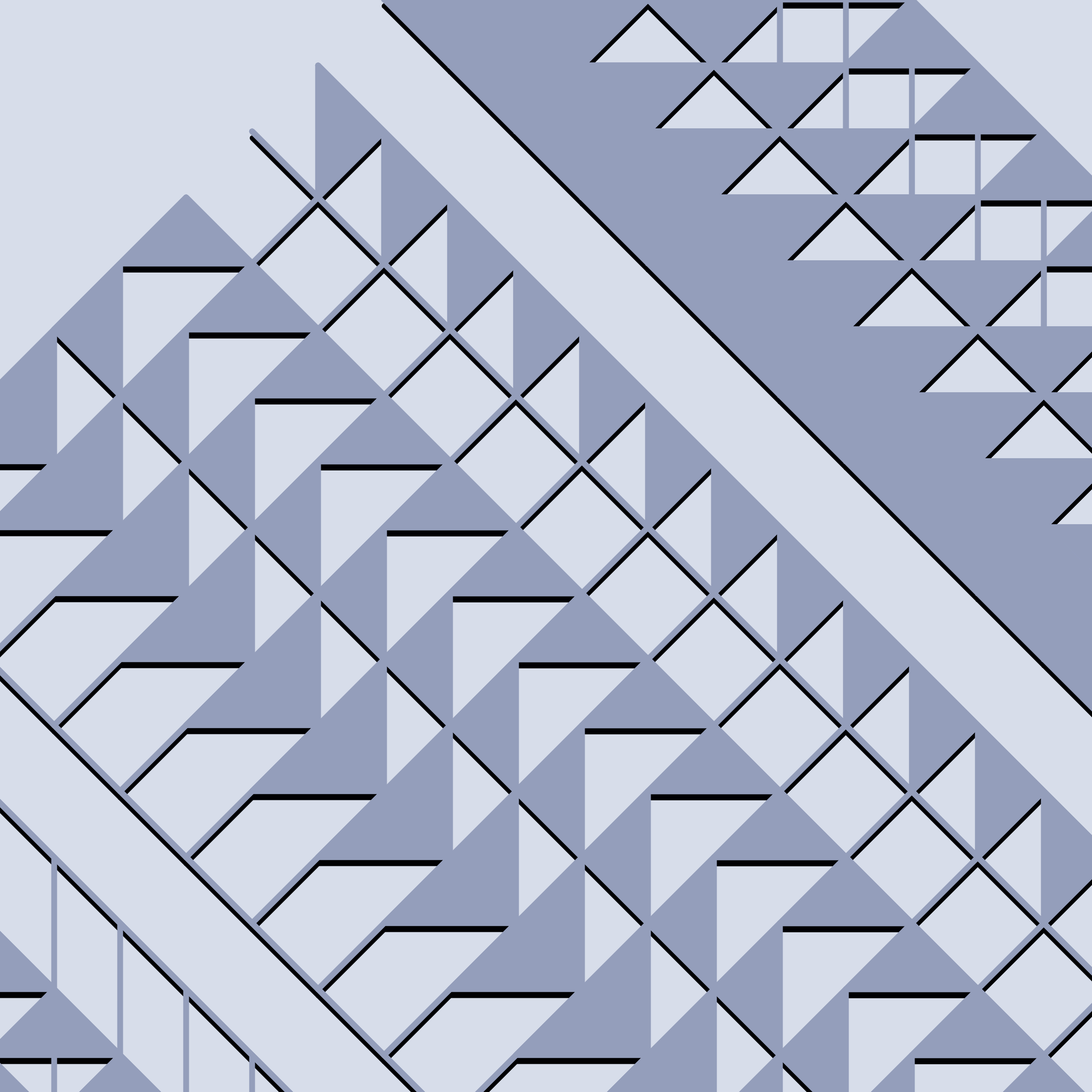 Art Blocks - Art Blocks v2 - Hieroglyphs #447 - NFT # 30000447