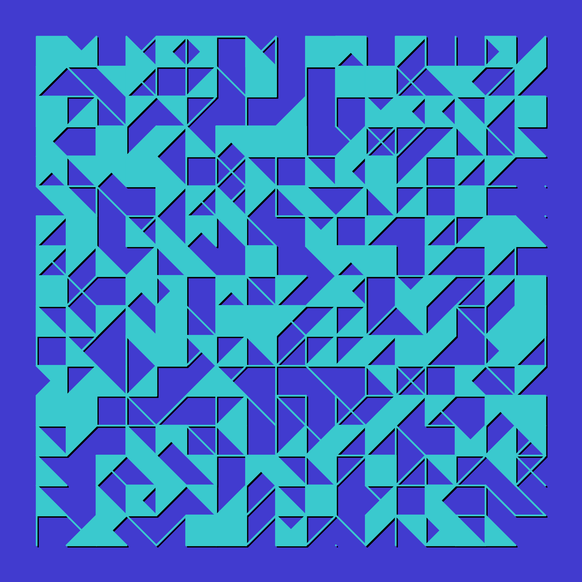 Art Blocks - Art Blocks v2 - Hieroglyphs #451 - NFT # 30000451