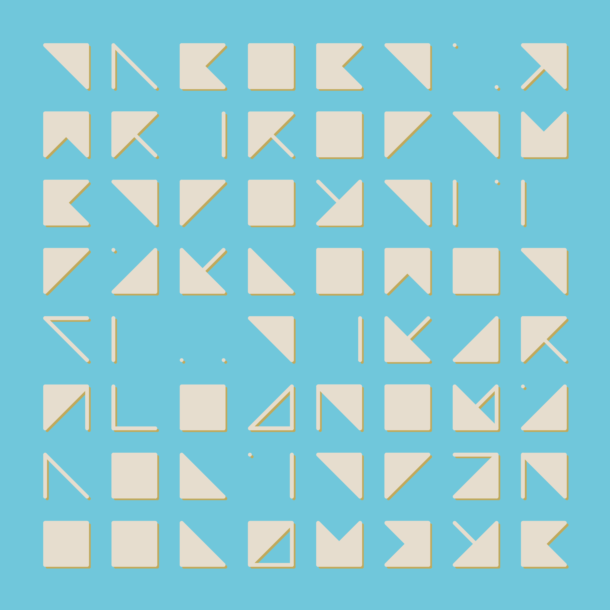 Art Blocks - Art Blocks v2 - Hieroglyphs #457 - NFT # 30000457