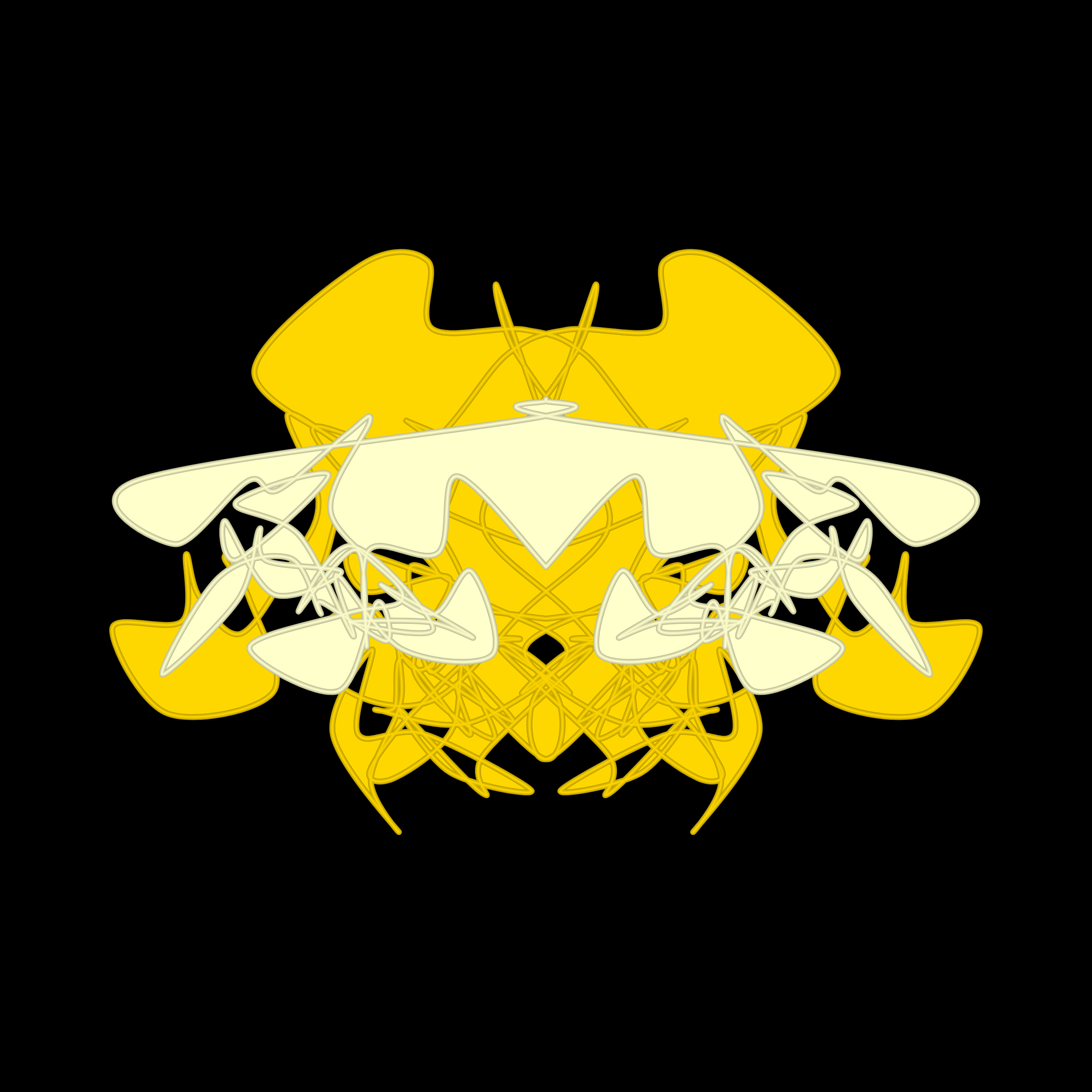 Art Blocks - Art Blocks v2 - Cryptoblots #46 - NFT # 3000046