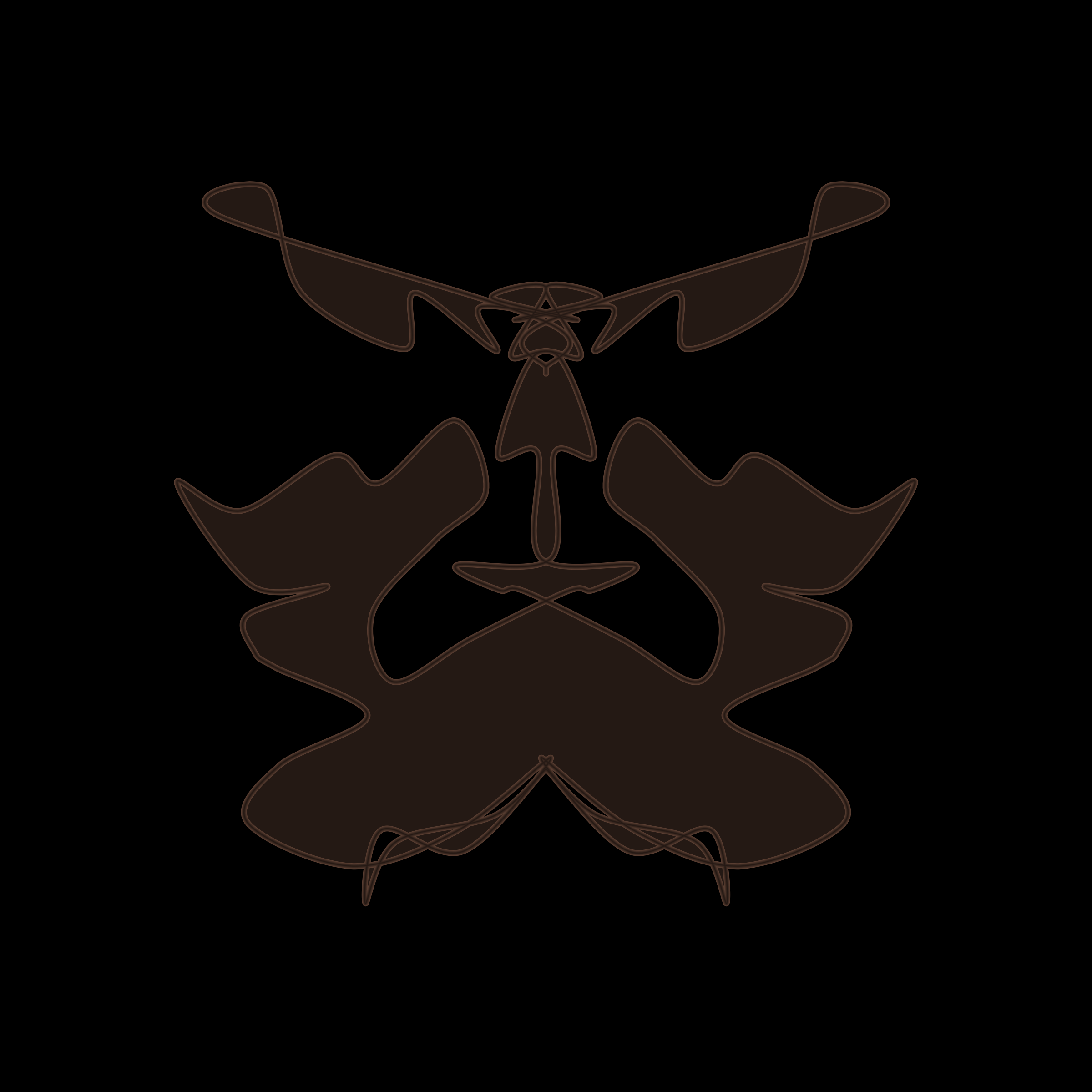 Art Blocks - Art Blocks v2 - Cryptoblots #47 - NFT # 3000047