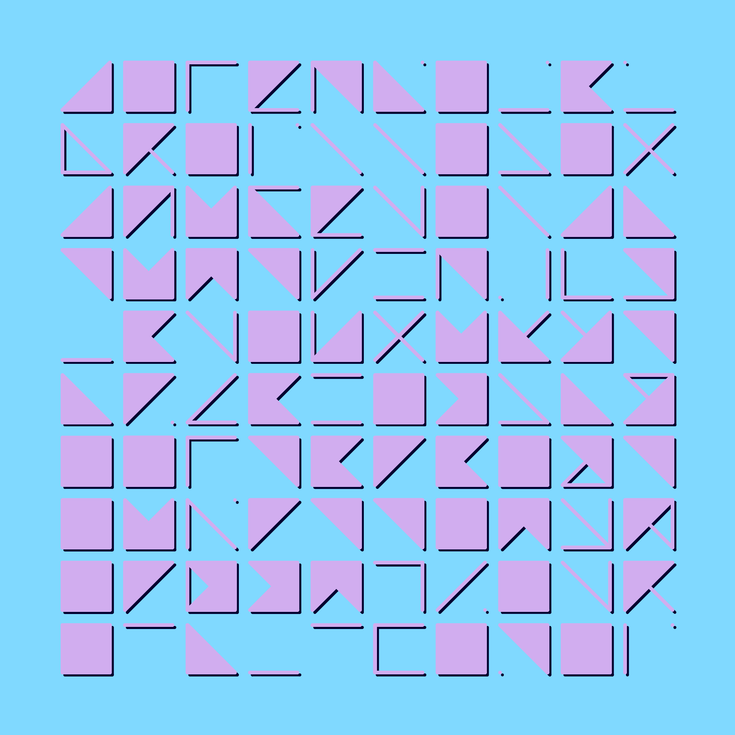 Art Blocks - Art Blocks v2 - Hieroglyphs #474 - NFT # 30000474