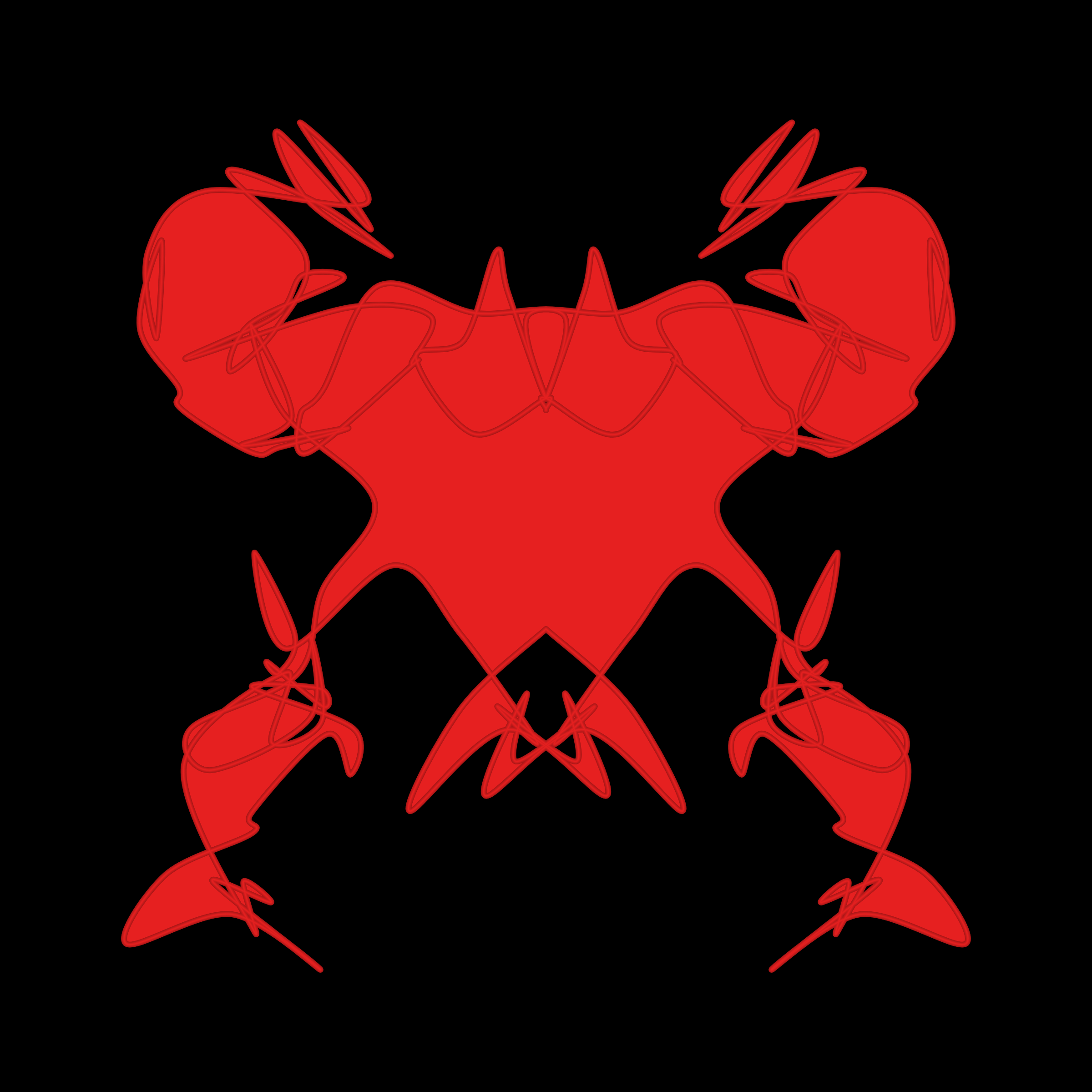 Art Blocks - Art Blocks v2 - Cryptoblots #50 - NFT # 3000050