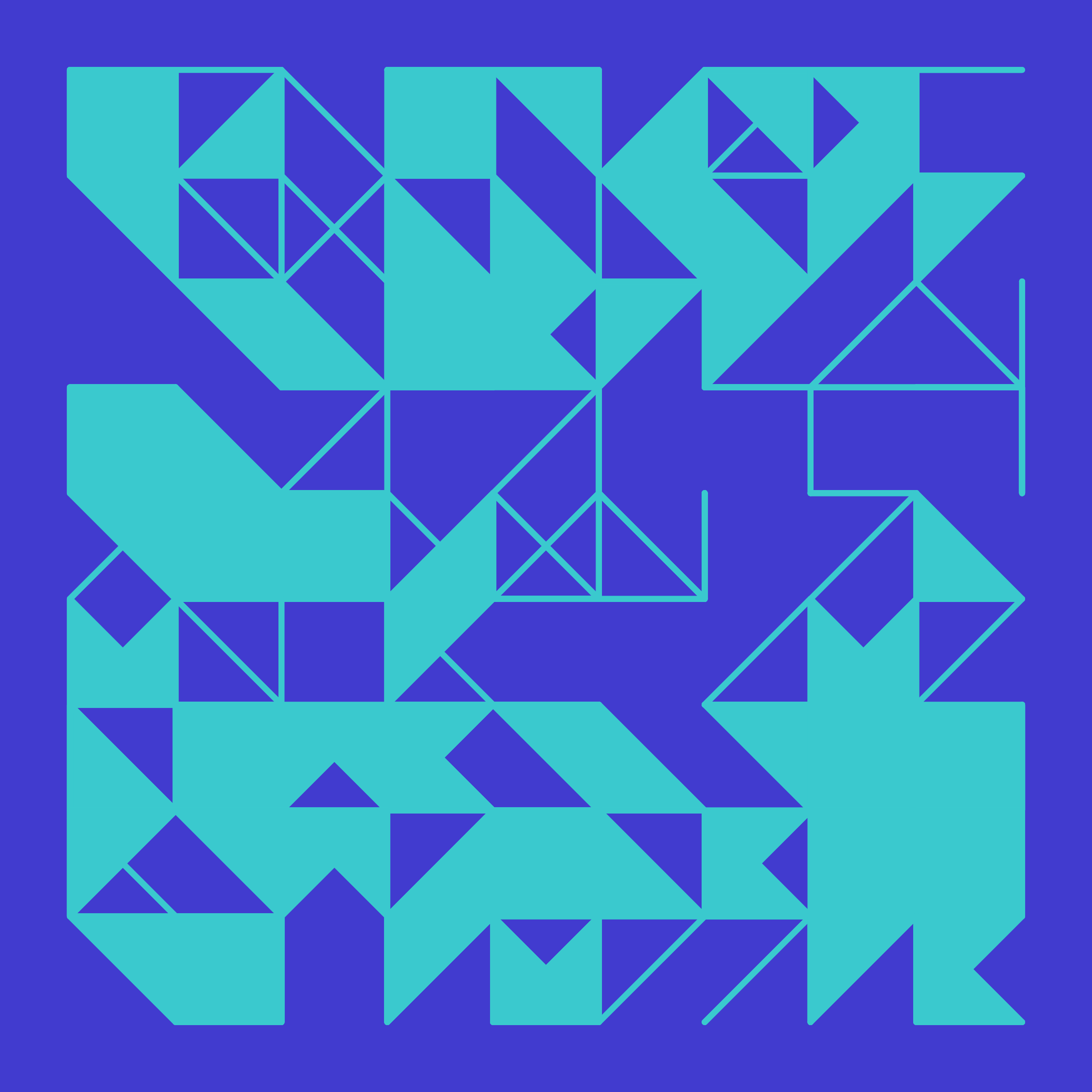 Art Blocks - Art Blocks v2 - Hieroglyphs #509 - NFT # 30000509