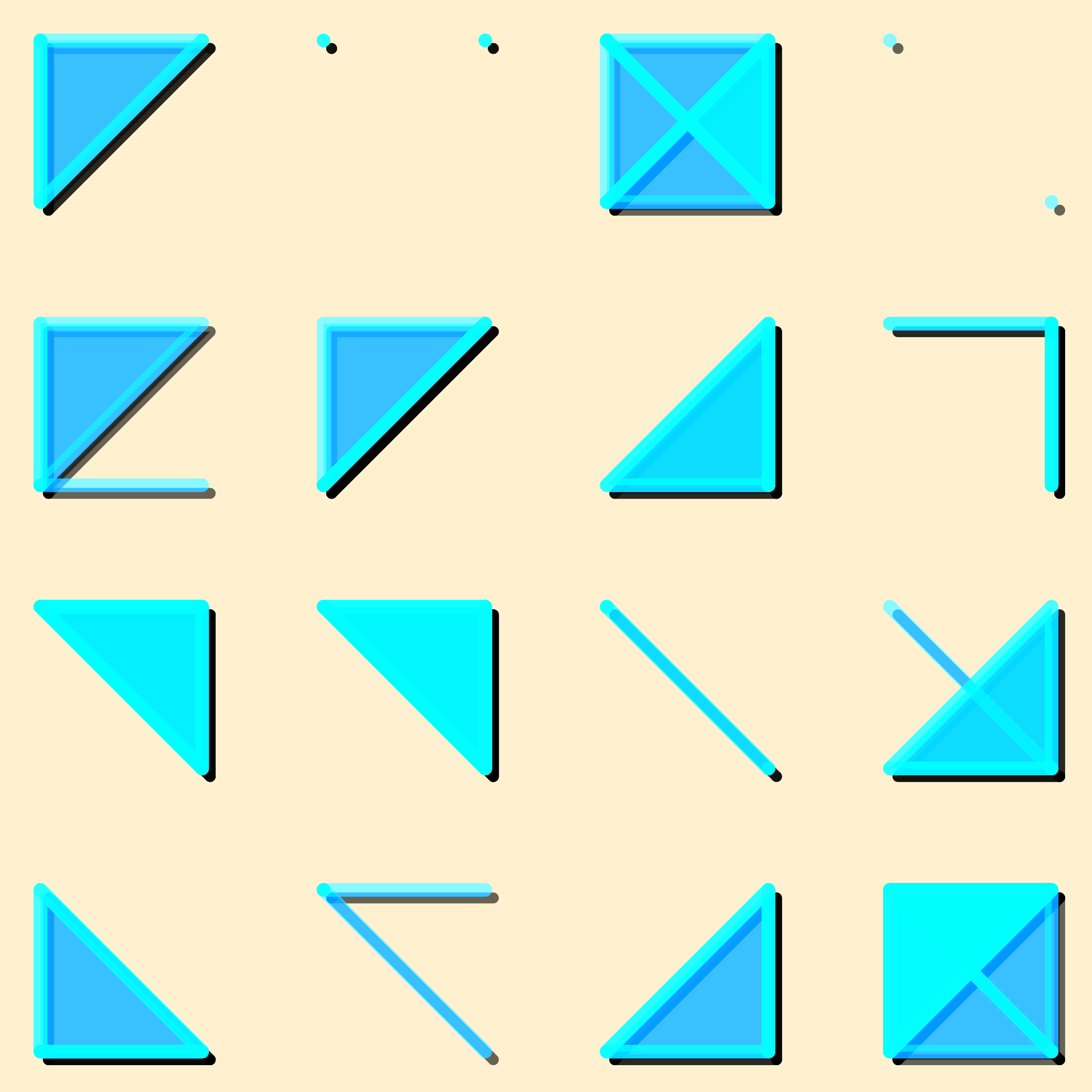 Art Blocks - Art Blocks v2 - Hieroglyphs #514 - NFT # 30000514