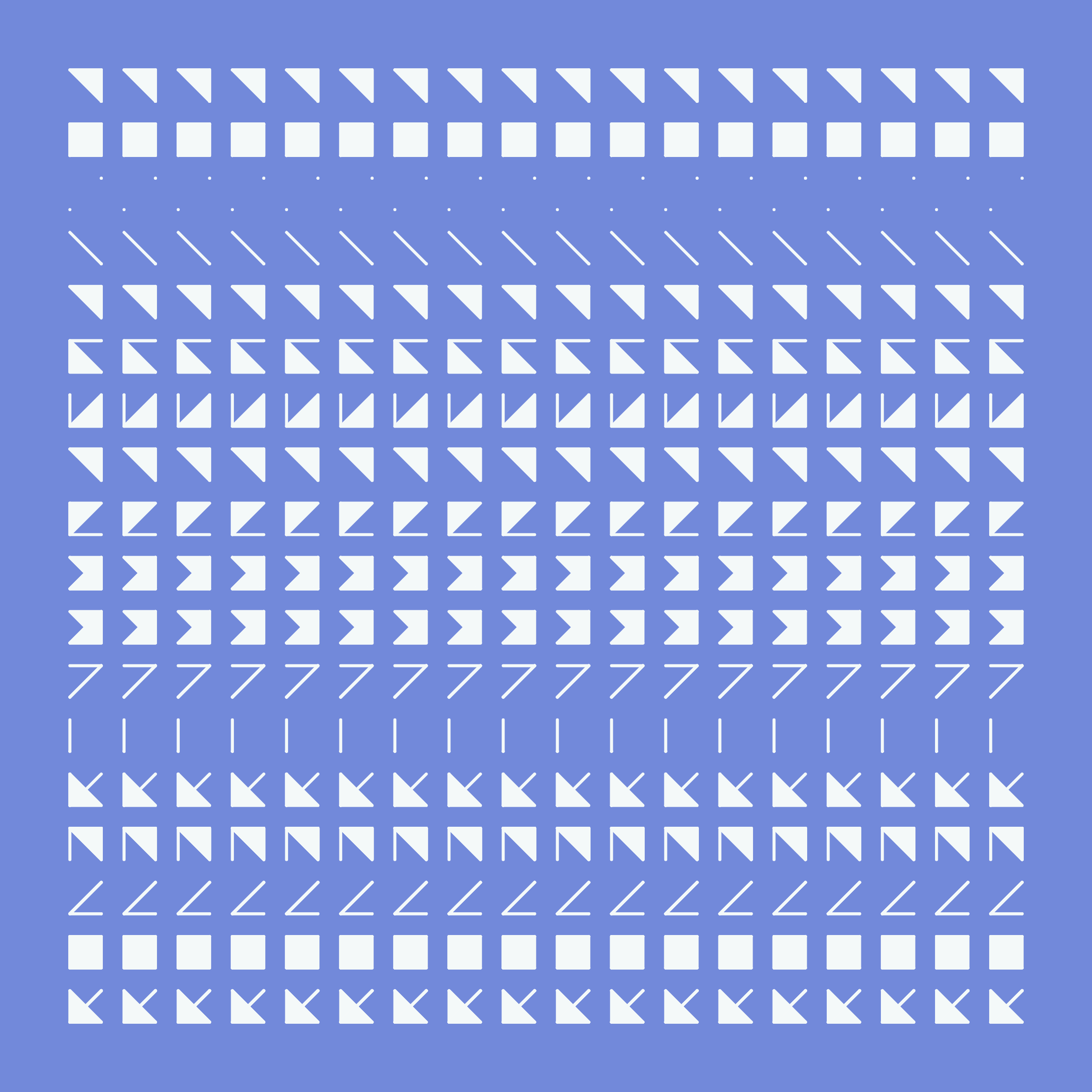 Art Blocks - Art Blocks v2 - Hieroglyphs #515 - NFT # 30000515