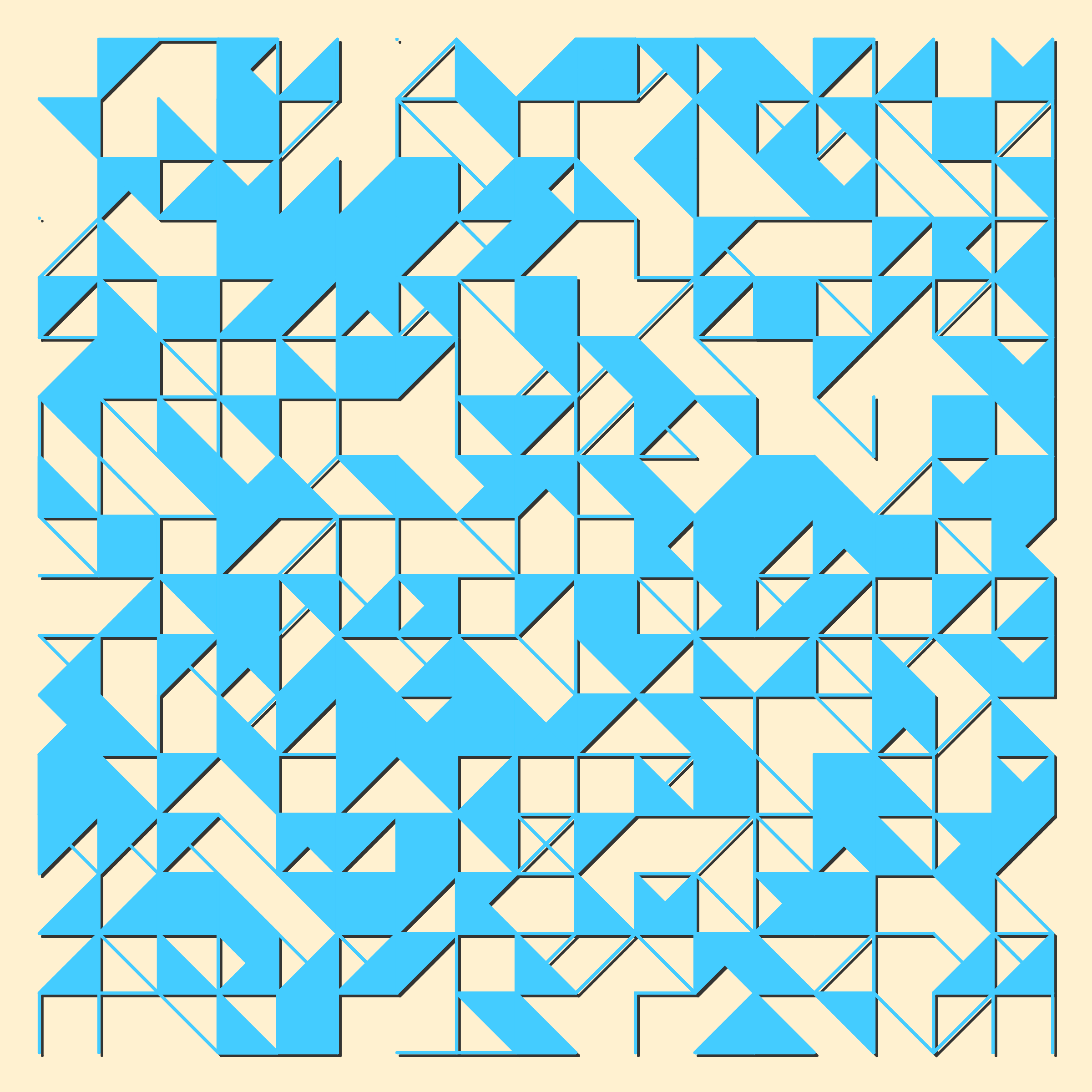 Art Blocks - Art Blocks v2 - Hieroglyphs #556 - NFT # 30000556