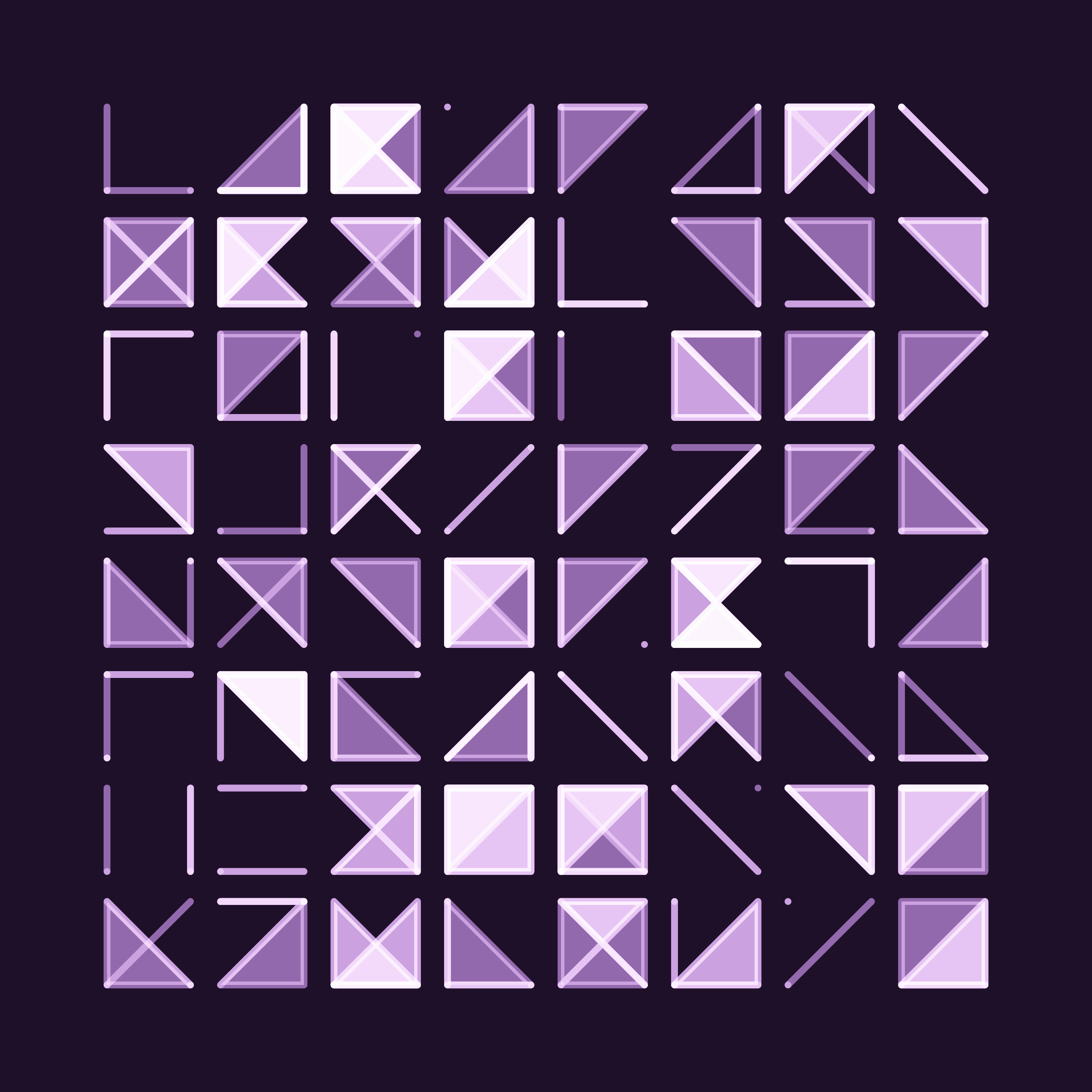 Art Blocks - Art Blocks v2 - Hieroglyphs #557 - NFT # 30000557