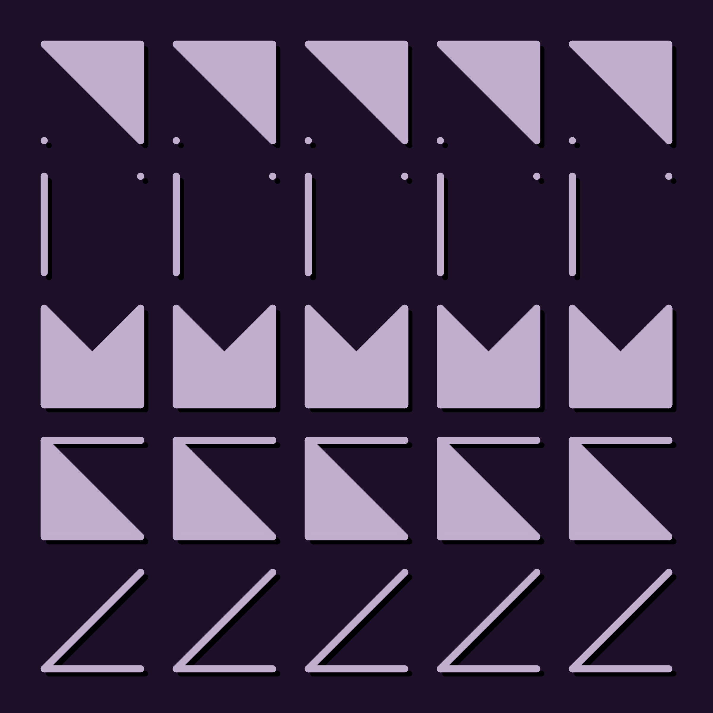 Art Blocks - Art Blocks v2 - Hieroglyphs #572 - NFT # 30000572