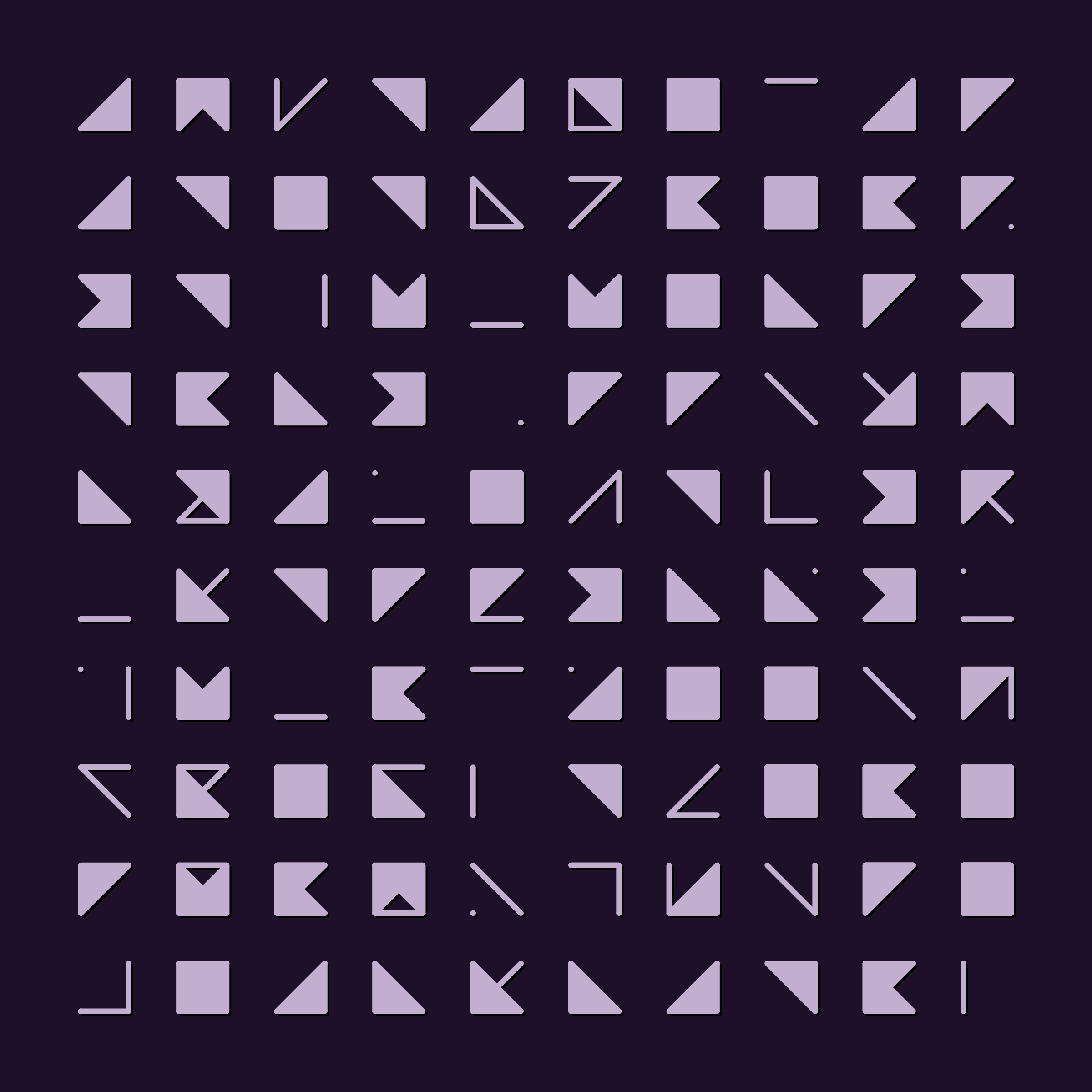 Art Blocks - Art Blocks v2 - Hieroglyphs #578 - NFT # 30000578